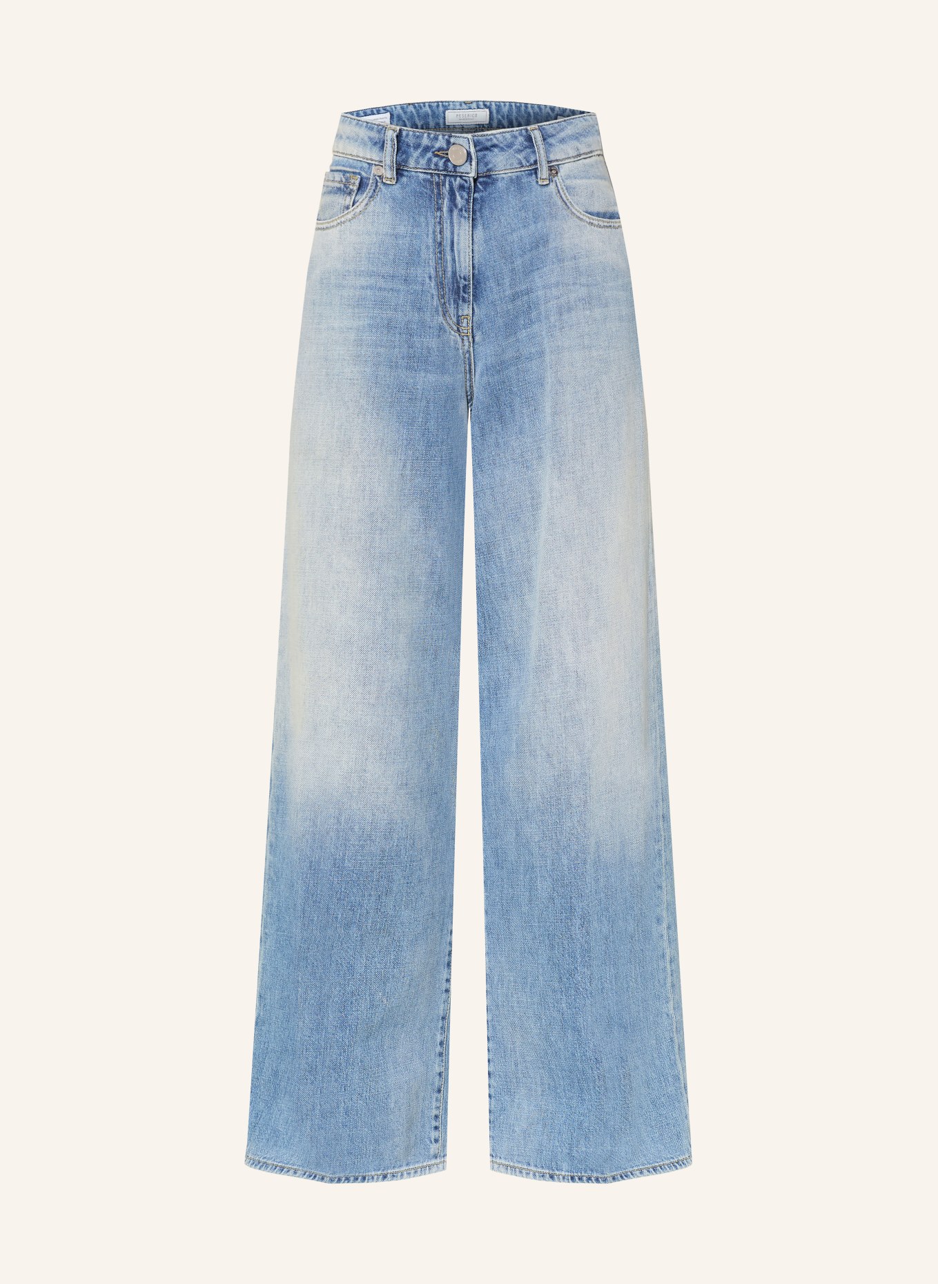 PESERICO Wide Leg Jeans: 961 Ink