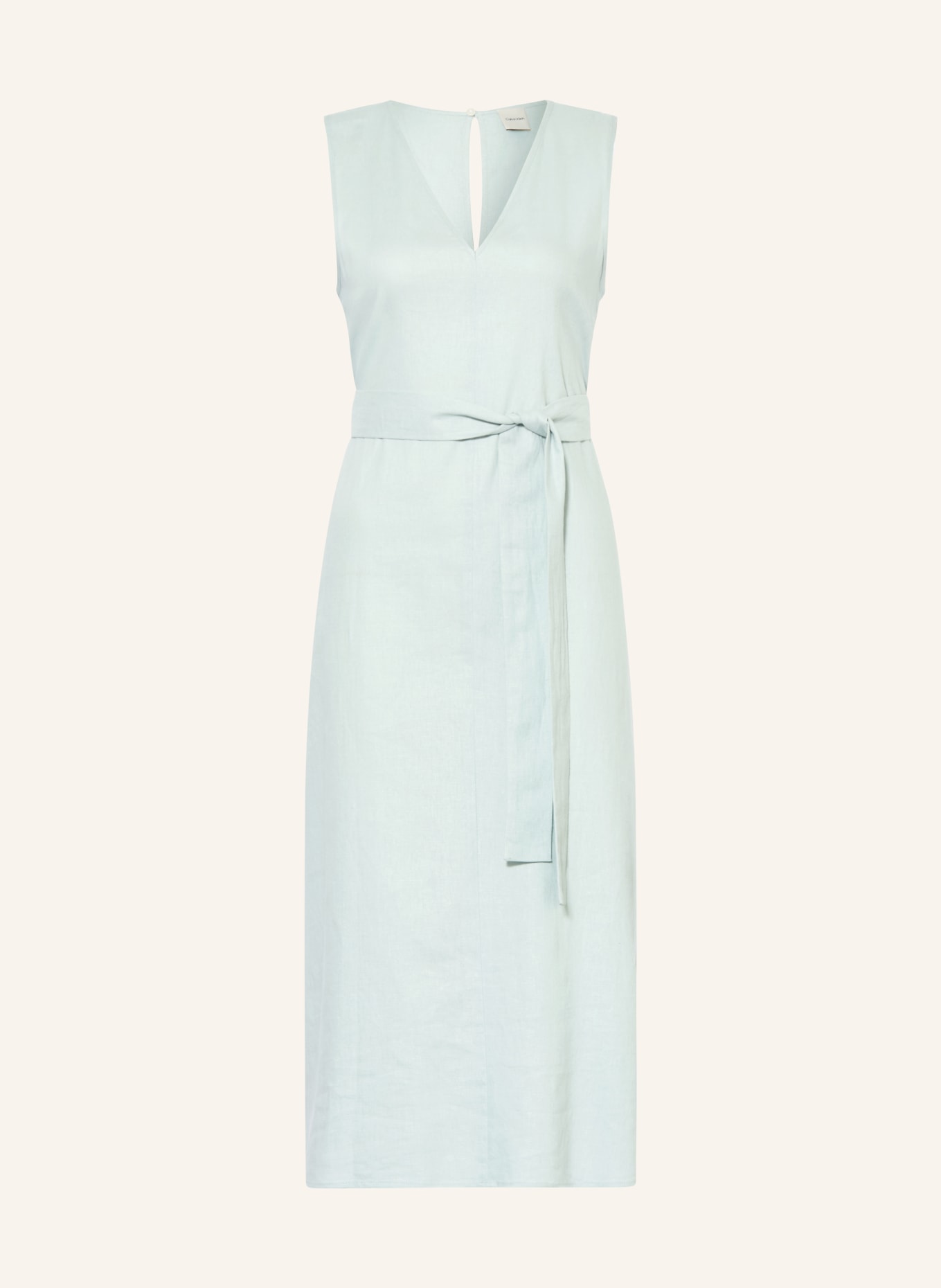 Calvin Klein Sukienka z lnu: MIĘTOWY