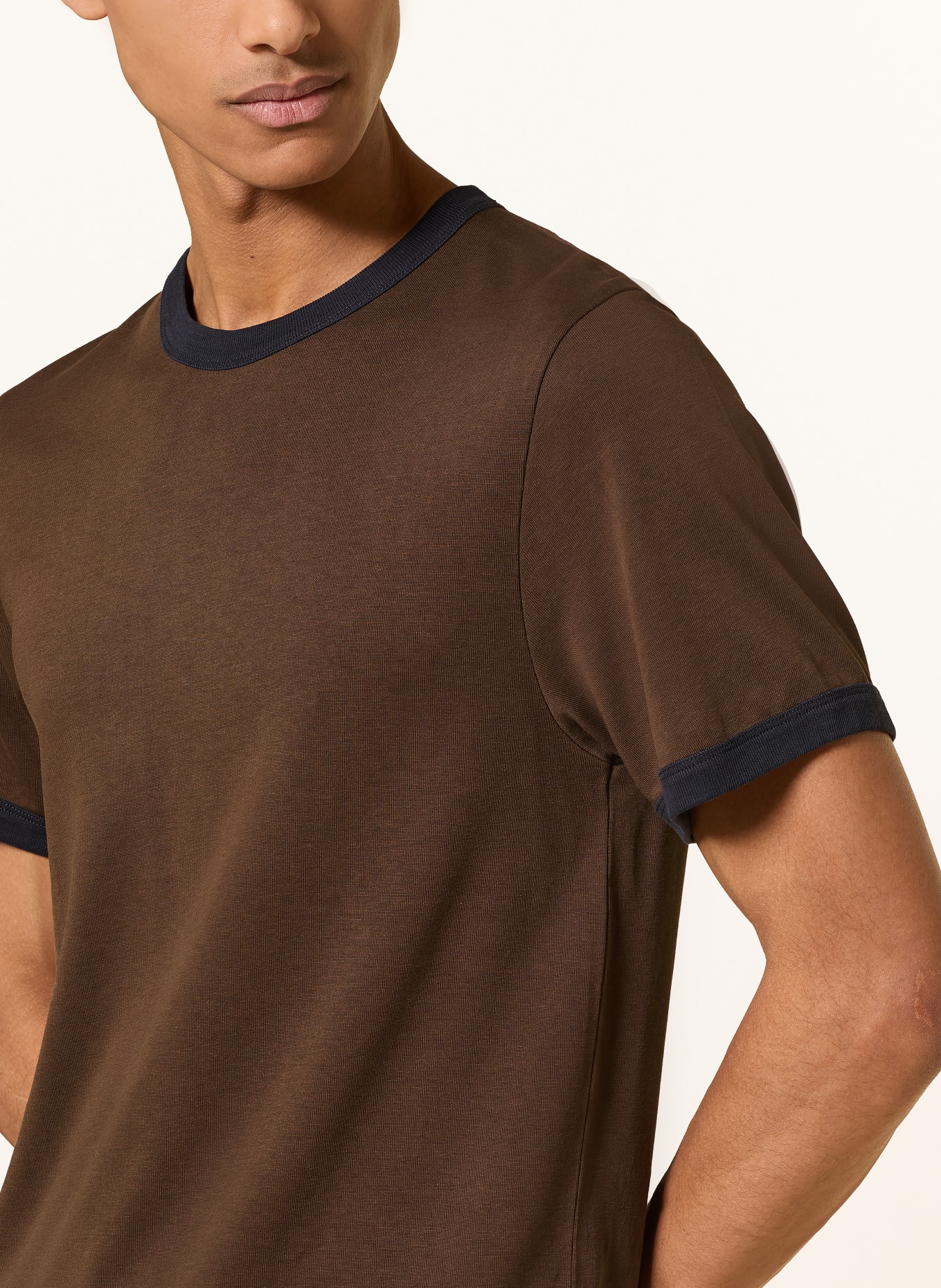 CDLP Koszulka: KHAKI / NIEBIESKI