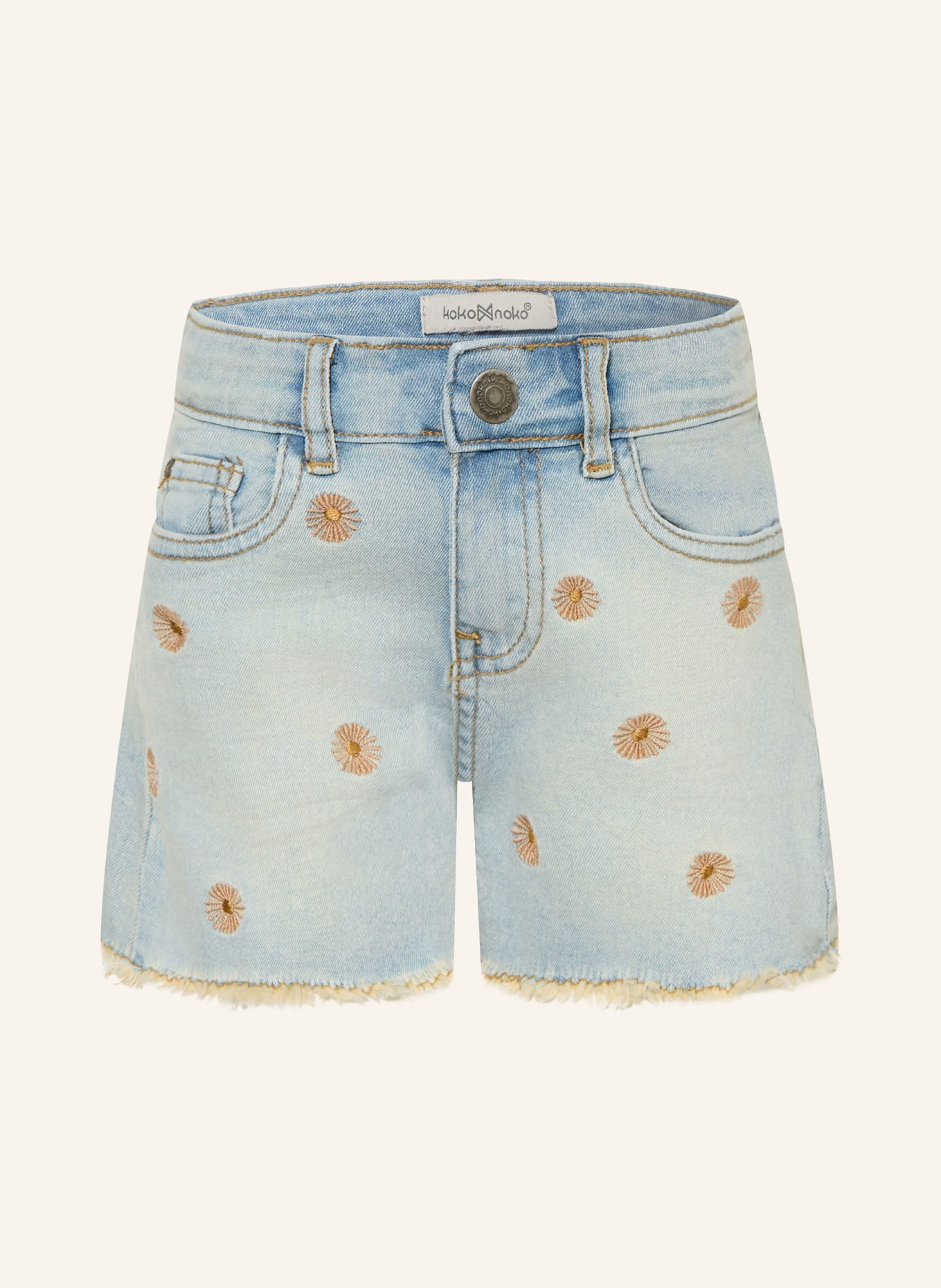 Koko Noko short en jean: blue jeans