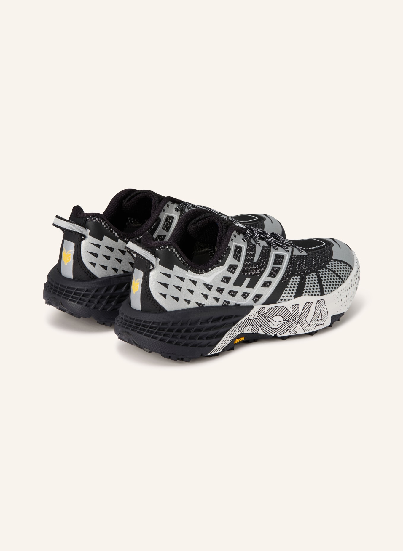 HOKA Sneaker SPEEDGOAT 2: ZWART / ZILVER / WIT