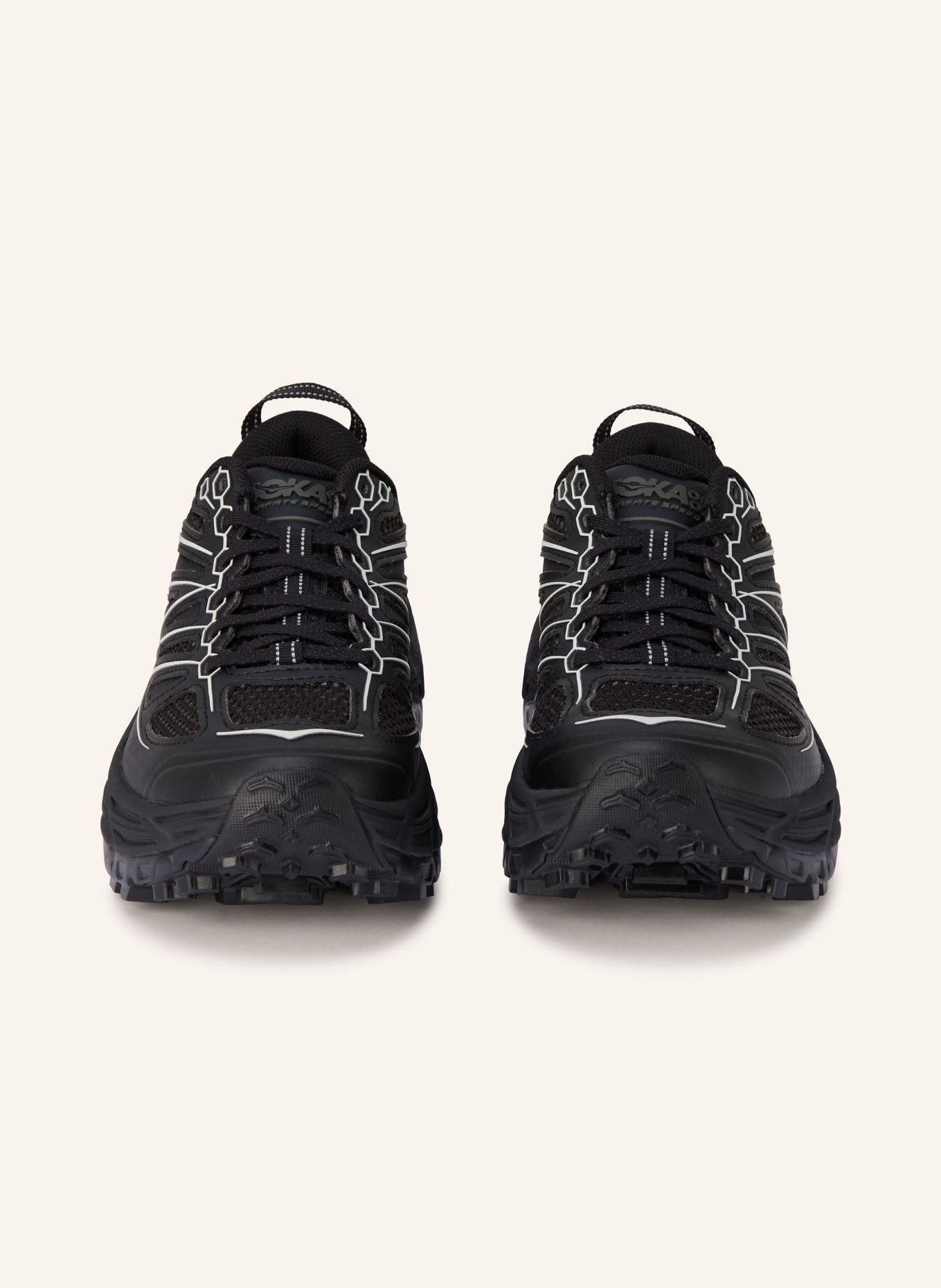 HOKA Baskets MAFATE SPEED 2: NOIR / GRIS FONCÉ