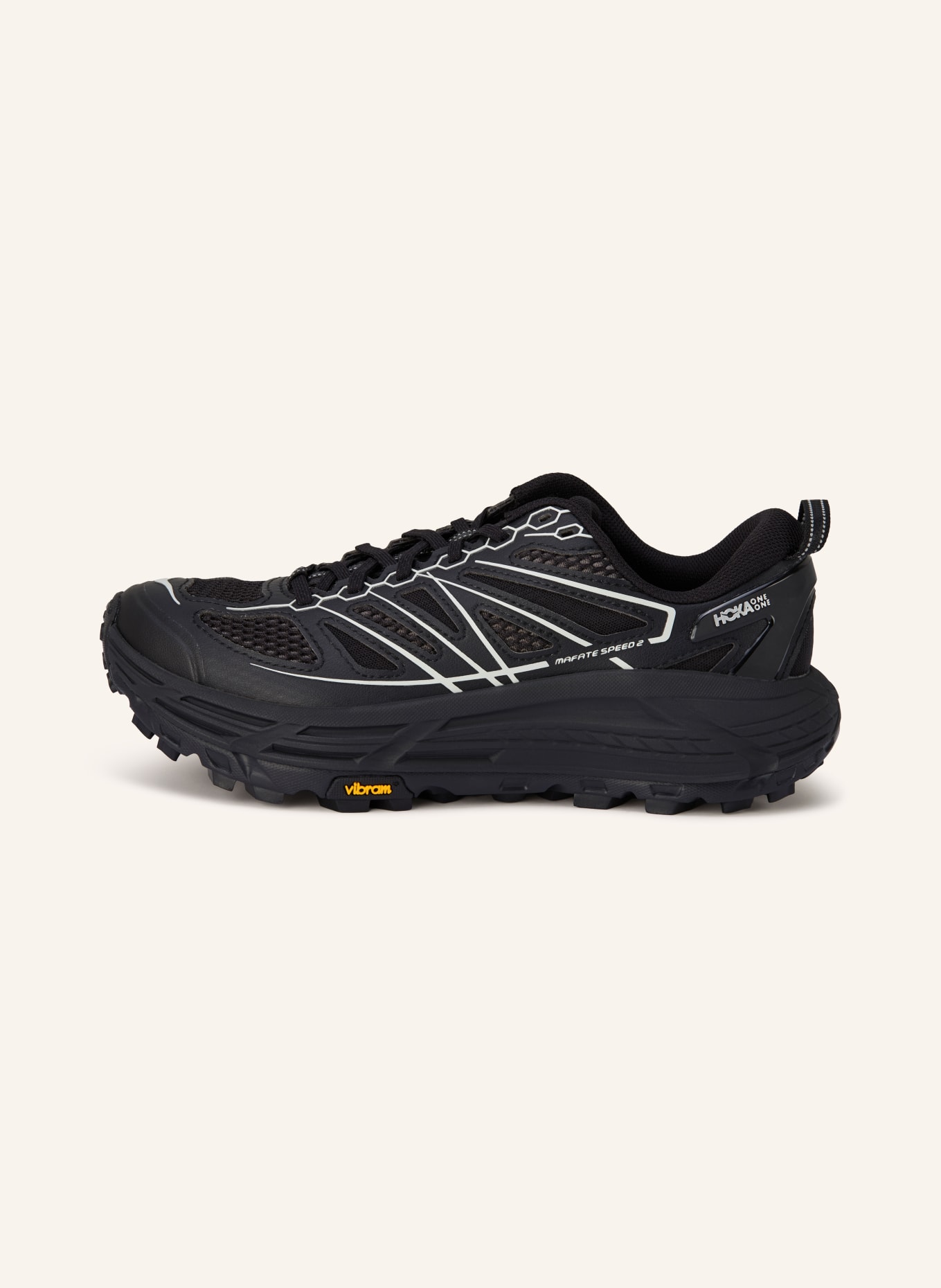 HOKA Baskets MAFATE SPEED 2: NOIR / GRIS FONCÉ