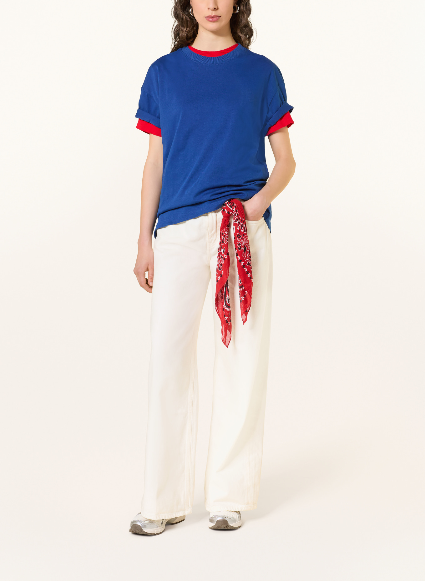 Red Bull RACING x PEPE JEANS Wide Leg Jeans: 803