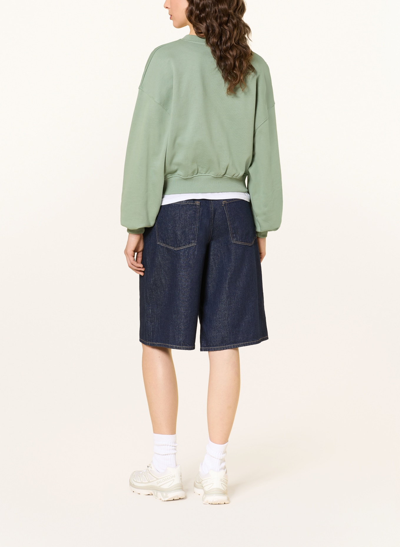 Red Bull RACING x PEPE JEANS Sweatshirt: LICHTGROEN