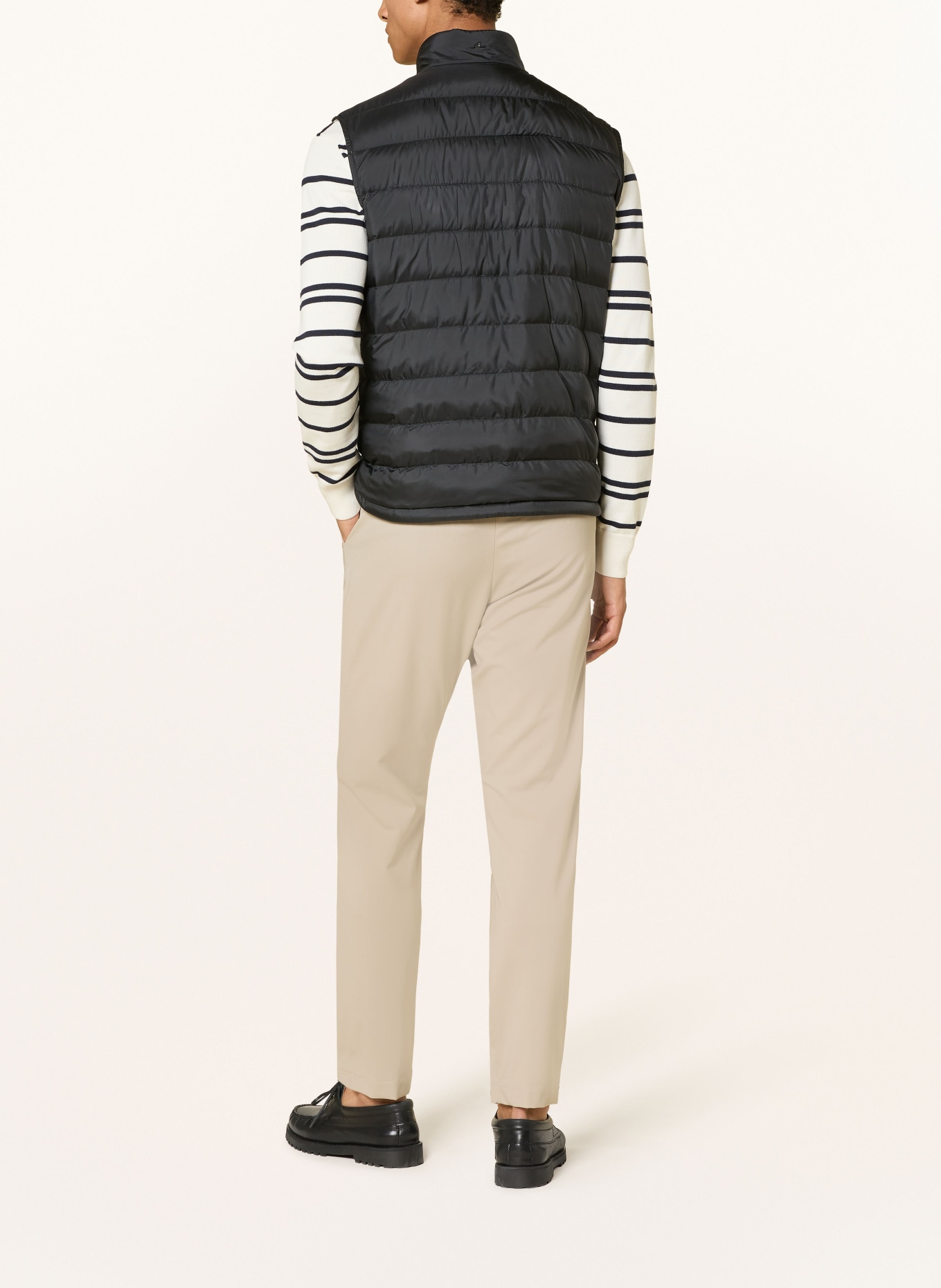 PAUL & SHARK Lightweight down vest: BLACK