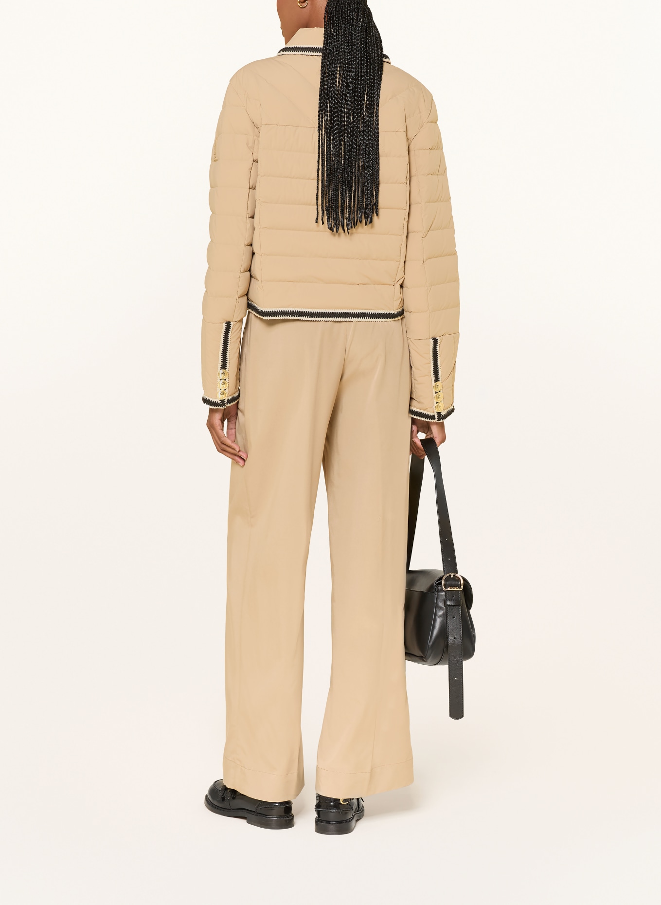 Mackage Daunenjacke PETUNIA: BEIGE / CREME / SCHWARZ