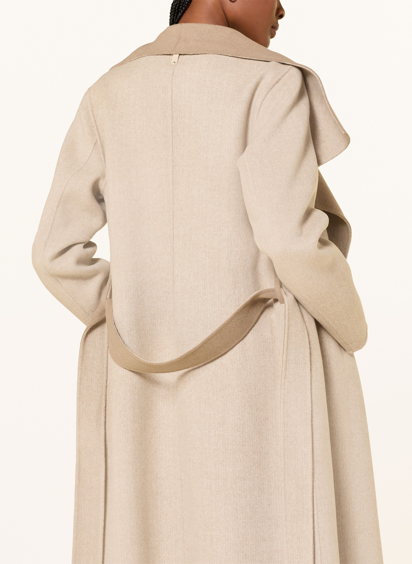 Mackage Wollmantel MAI-HB zum Wenden: BRAUN / HELLBRAUN