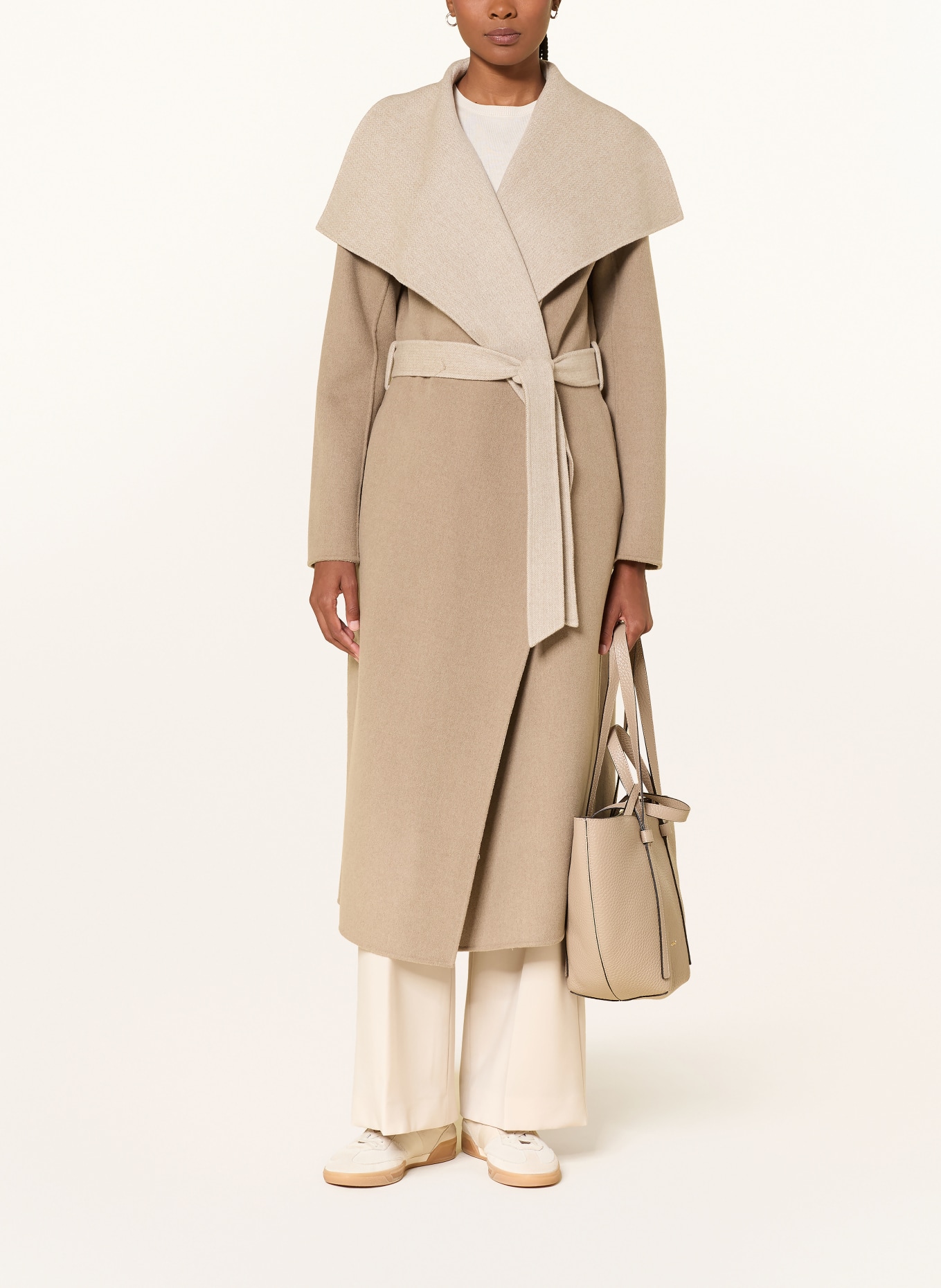 Mackage Wollmantel MAI-HB zum Wenden: BRAUN / HELLBRAUN