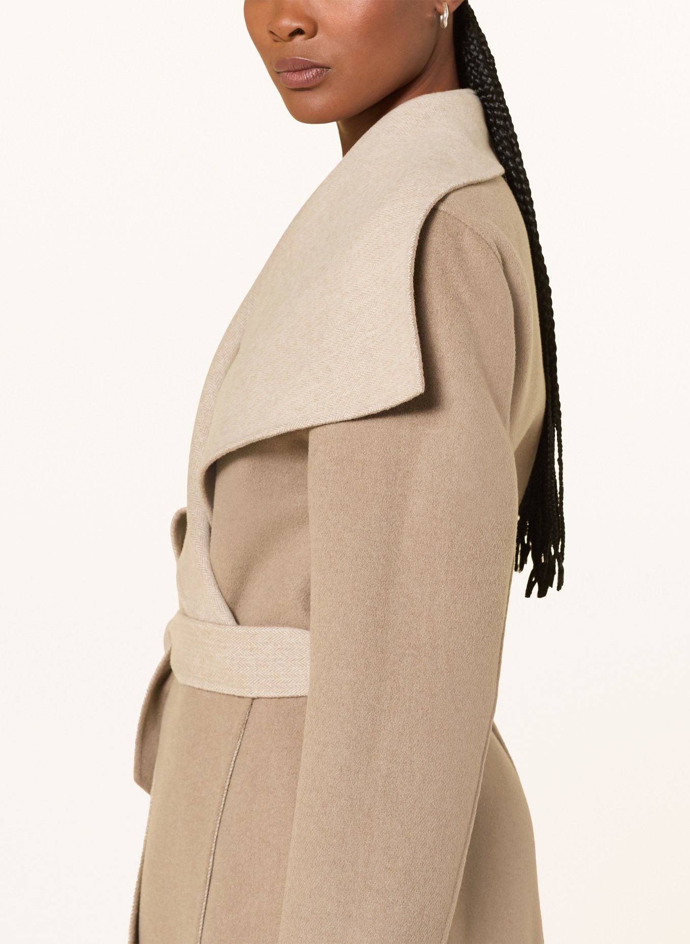 Mackage Wollmantel MAI-HB zum Wenden: BRAUN / HELLBRAUN