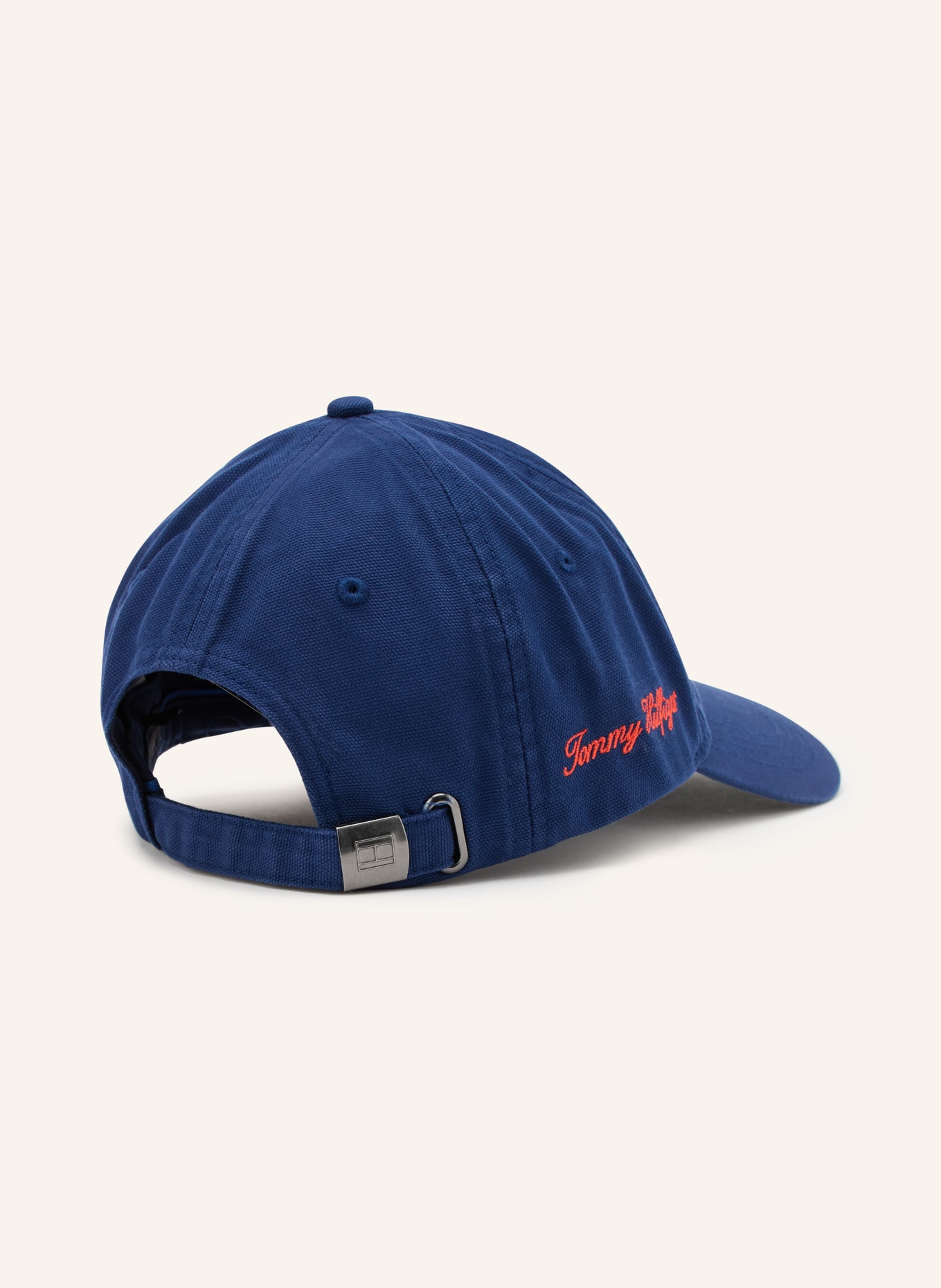 TOMMY HILFIGER cap: DARK BLUE / RED