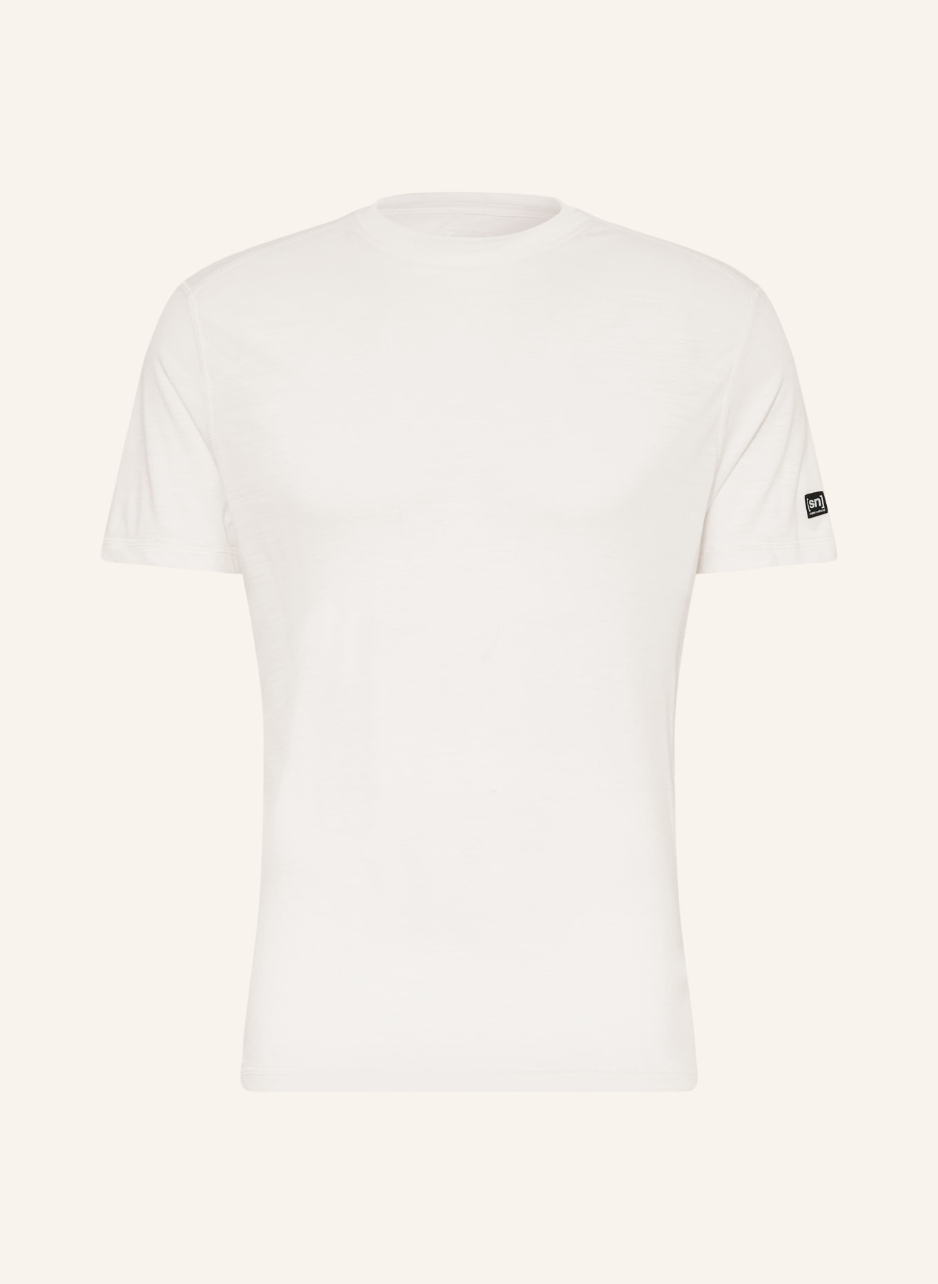 super.natural T-shirt SIERRA140 z wełną merino: BIAŁY