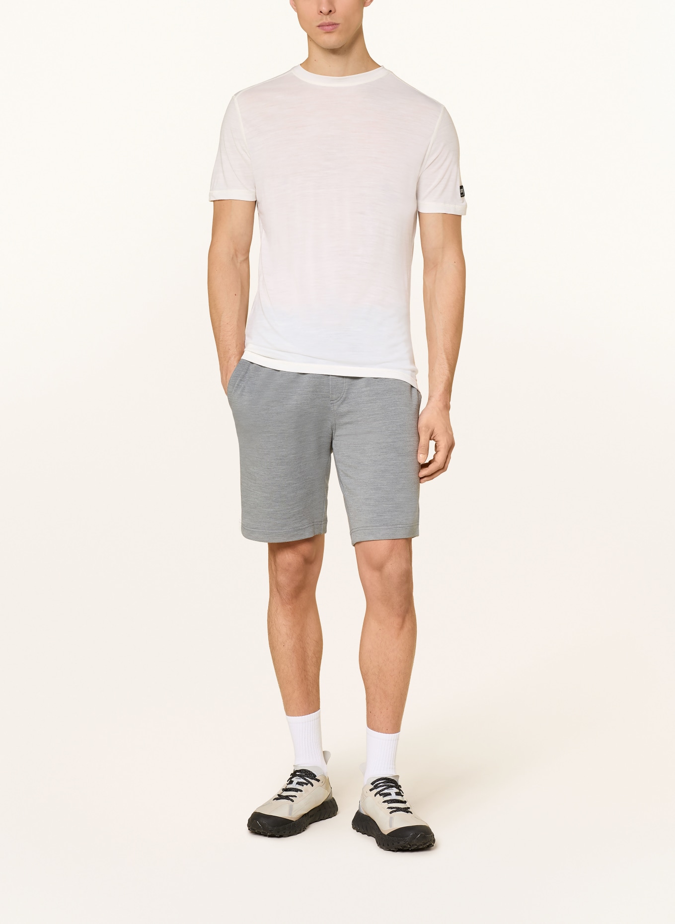 super.natural T-shirt SIERRA140 z wełną merino: BIAŁY