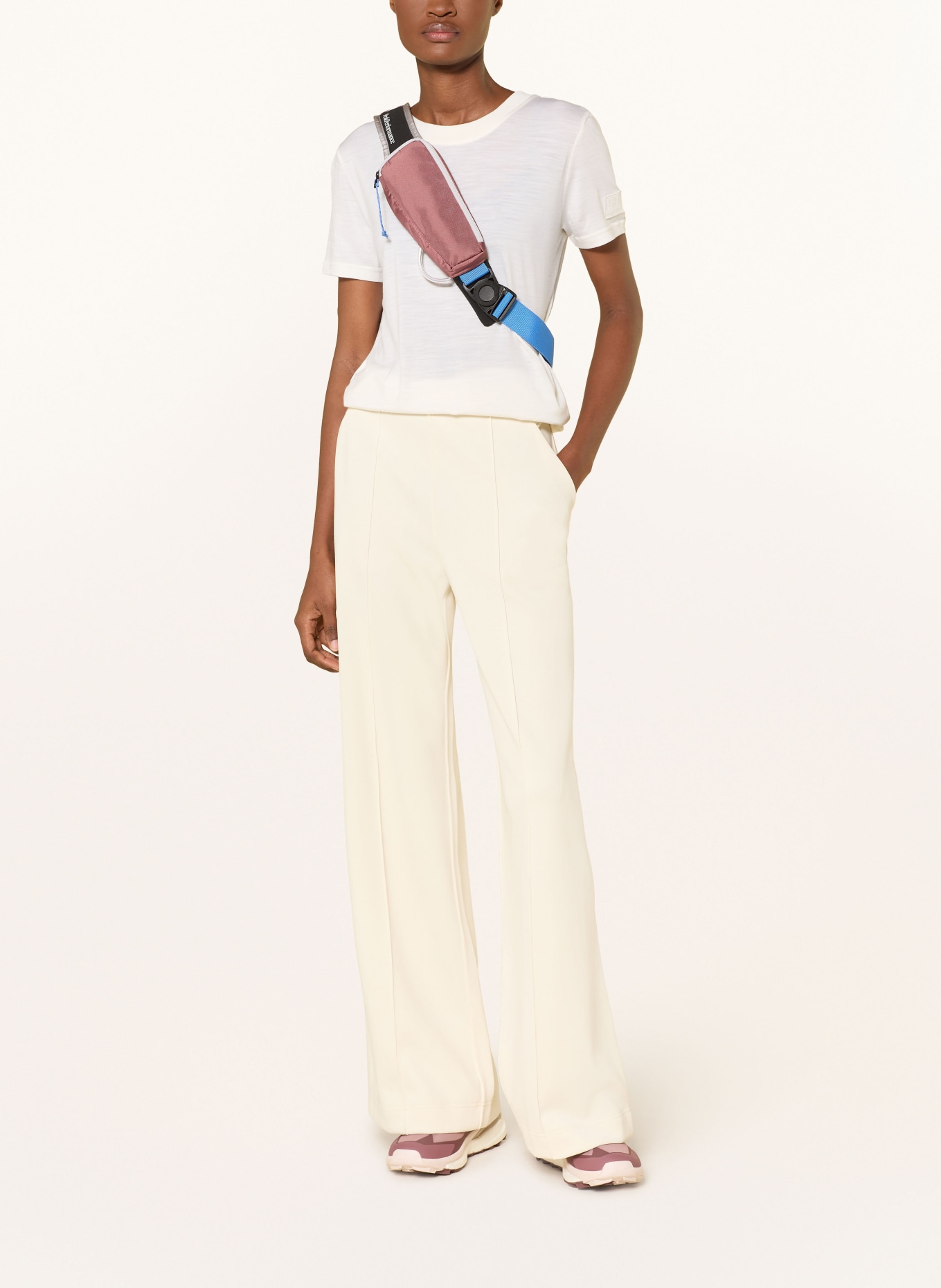 super.natural T-Shirt CASUAL RIB: CREME