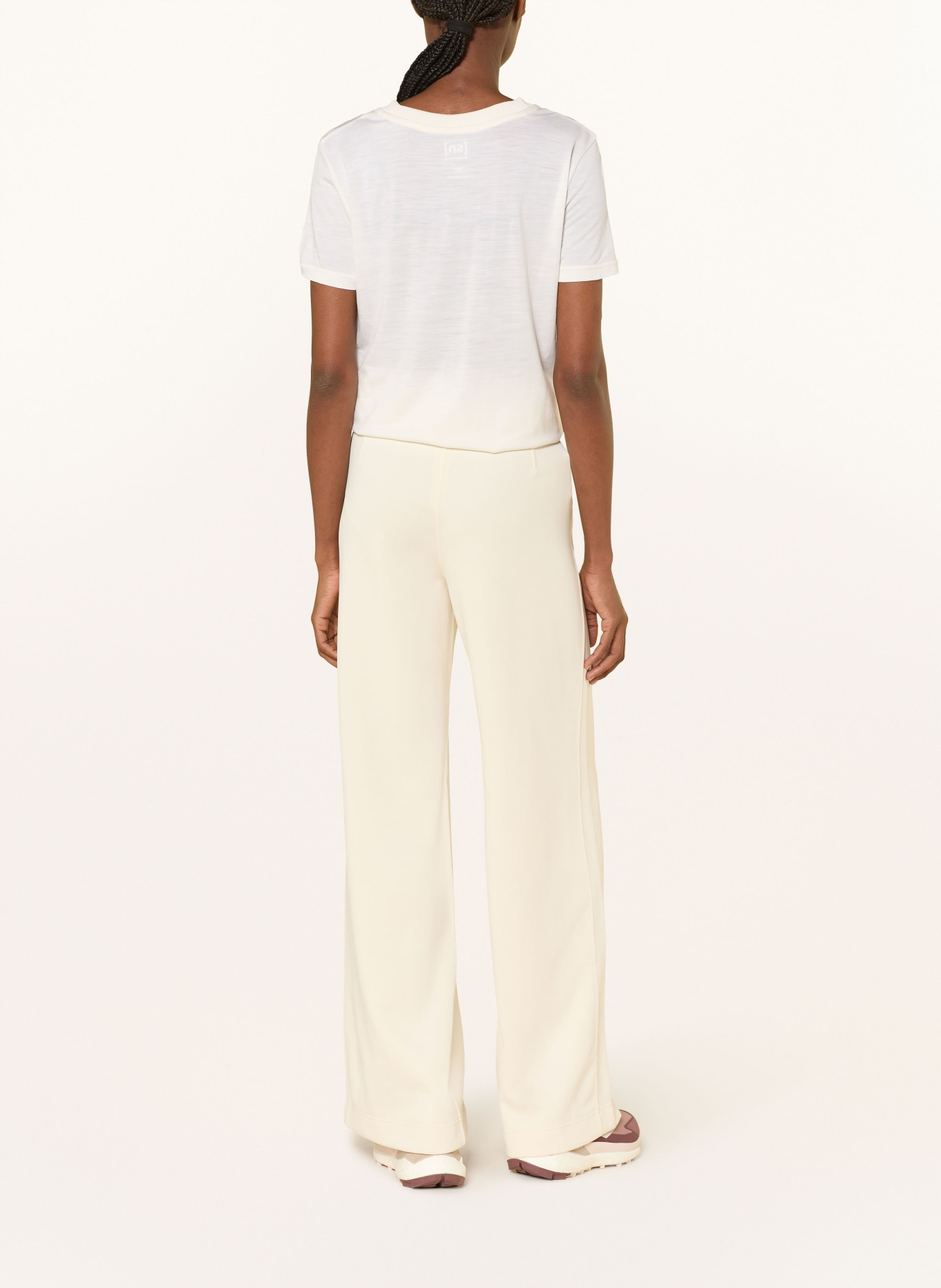 super.natural T-Shirt CASUAL RIB: CREME