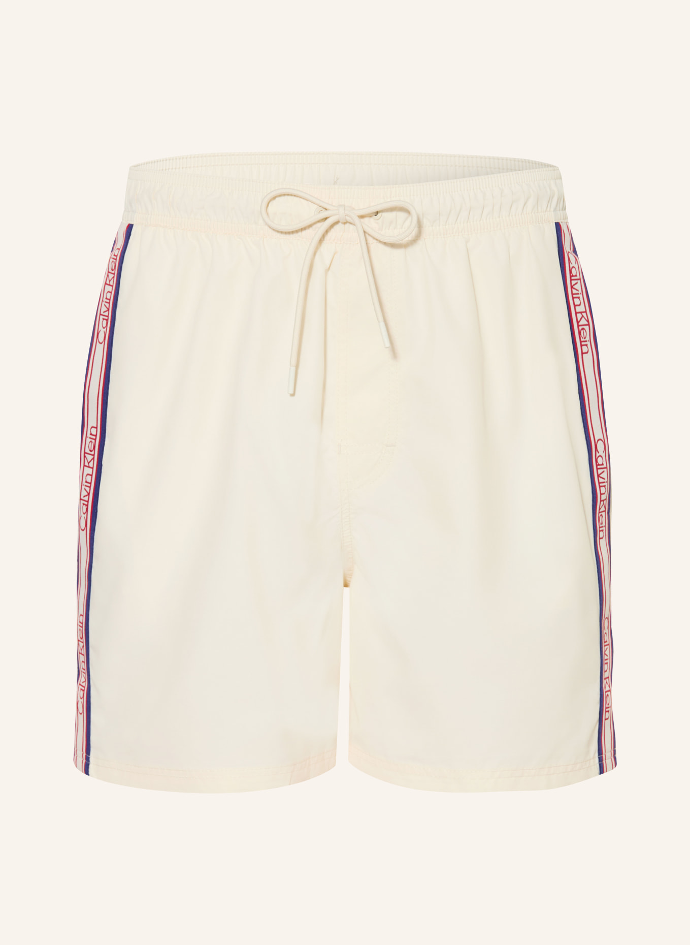 Calvin Klein Swim shorts: CREAM / RED / BLUE