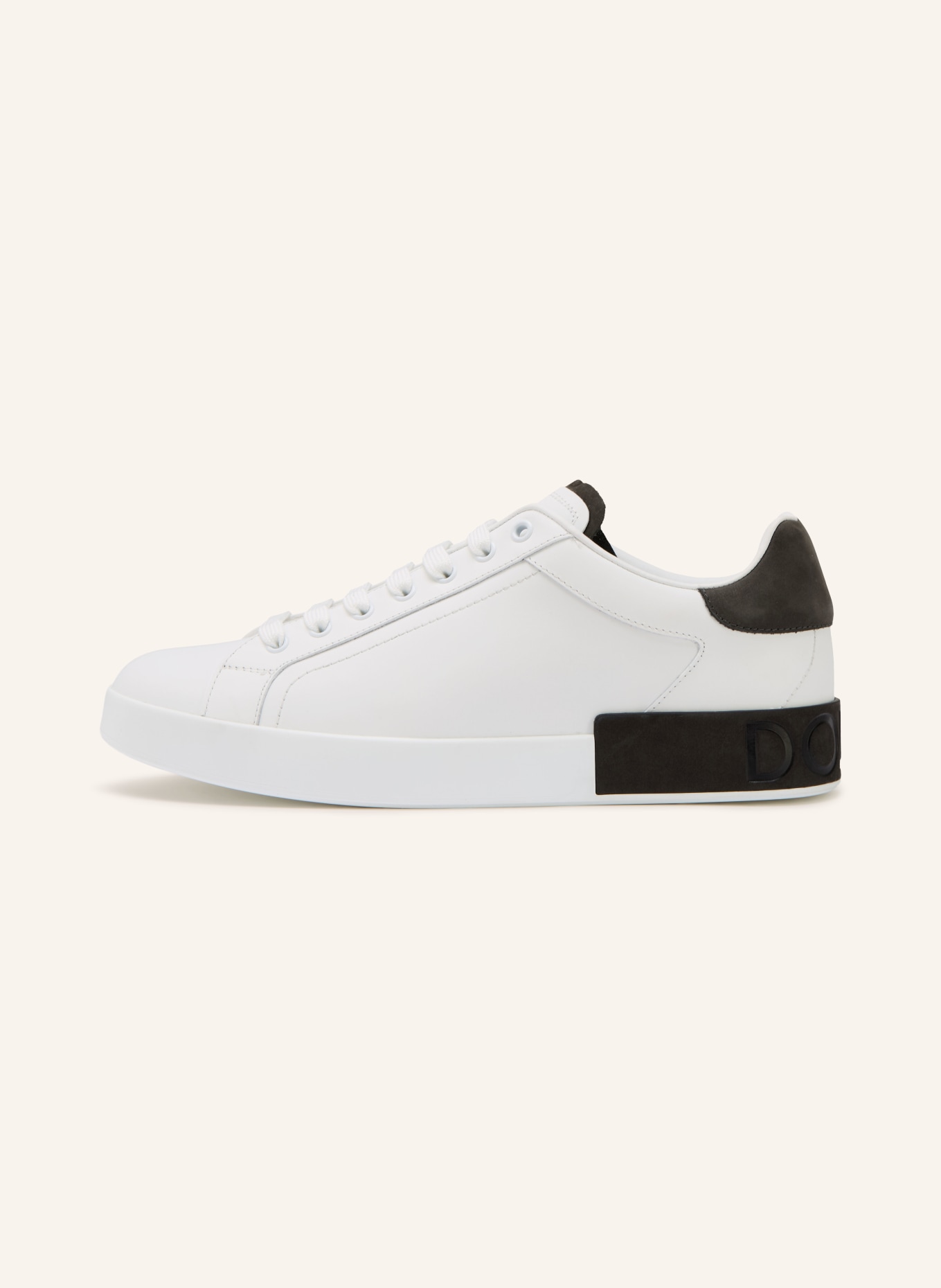 DOLCE & GABBANA Sneaker: WEISS / SCHWARZ