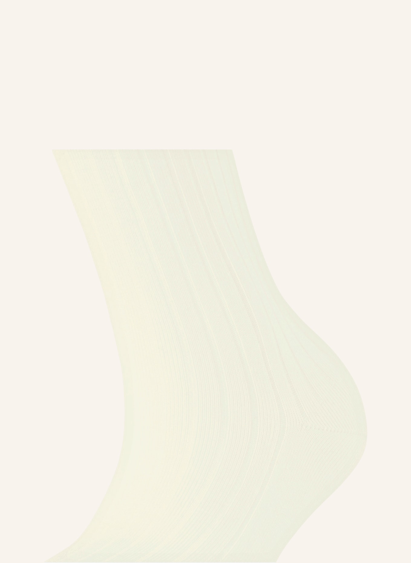 FALKE COTTON RIB socks: 2040 off-white
