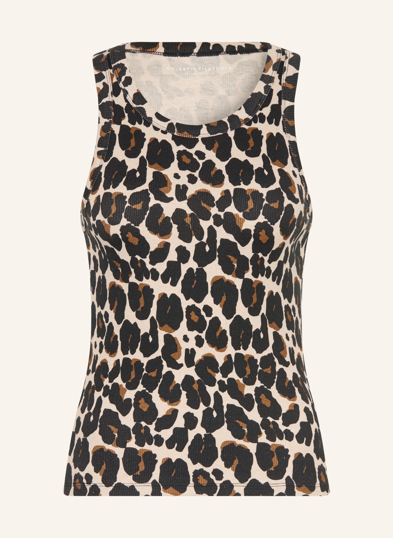 MAJESTIC FILATURES Haut: ÉCRU / MARRON / NOIR