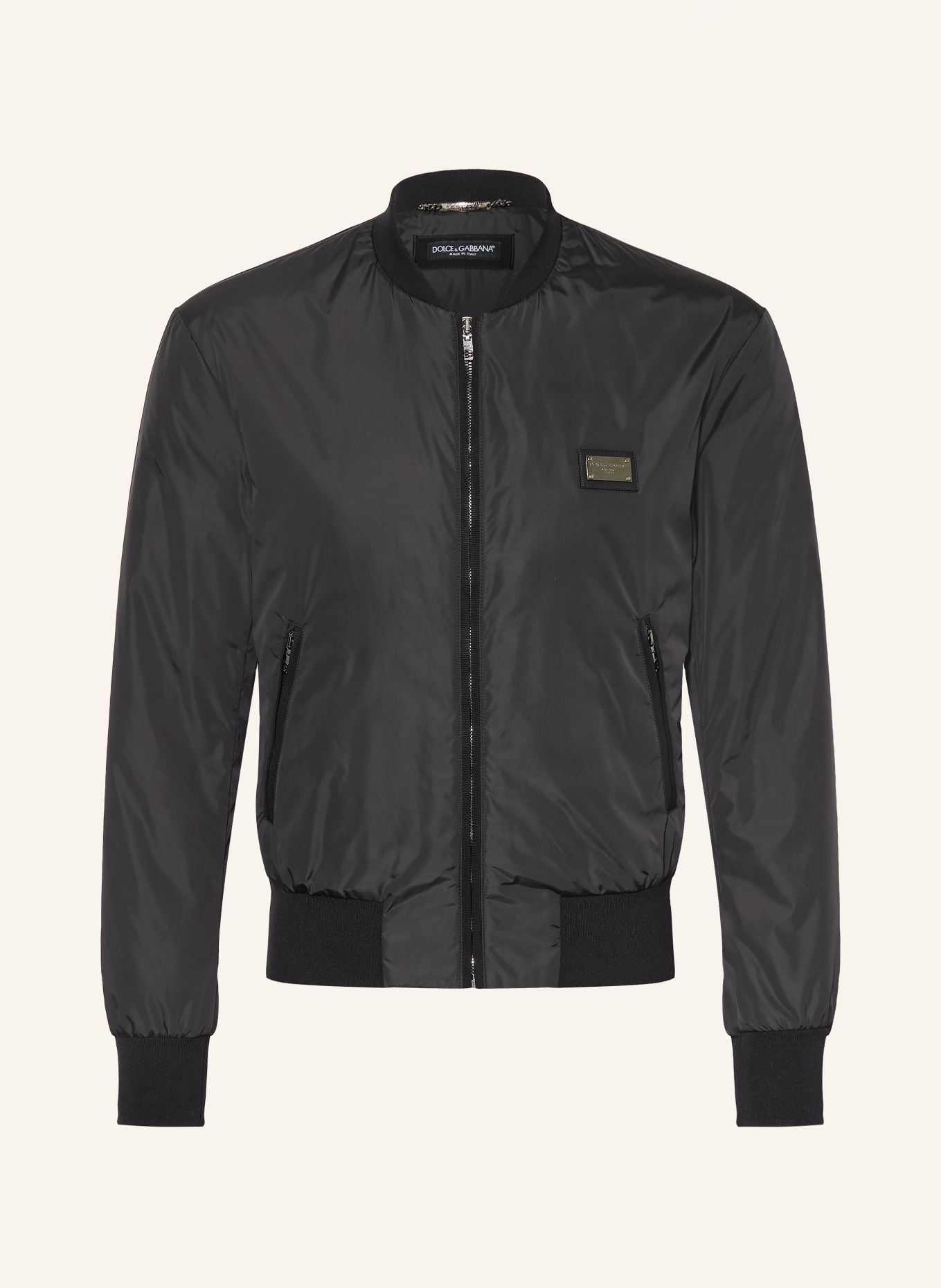 DOLCE & GABBANA Bomber jacket: BLACK