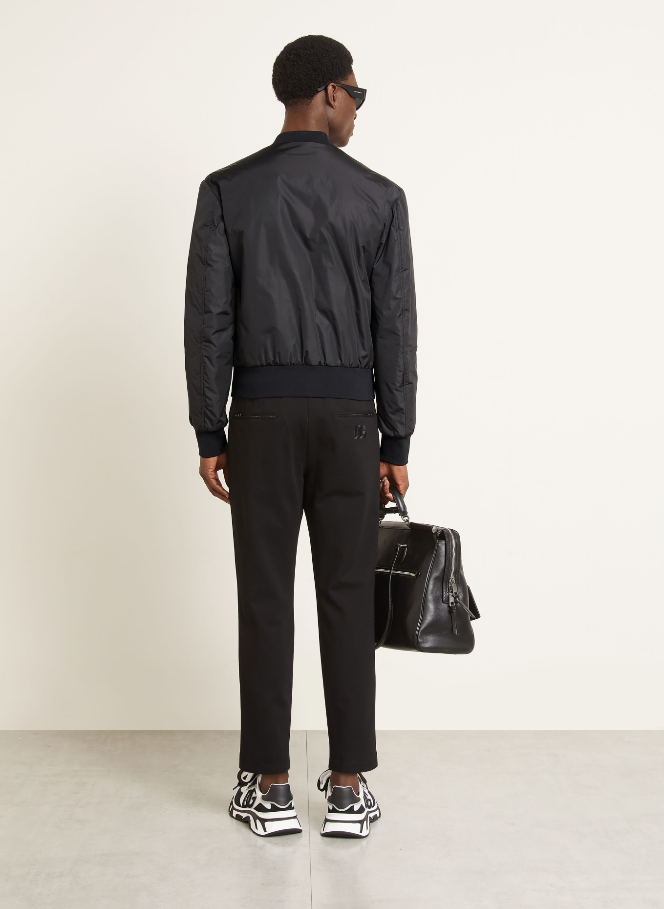 DOLCE & GABBANA Bomber jacket: BLACK