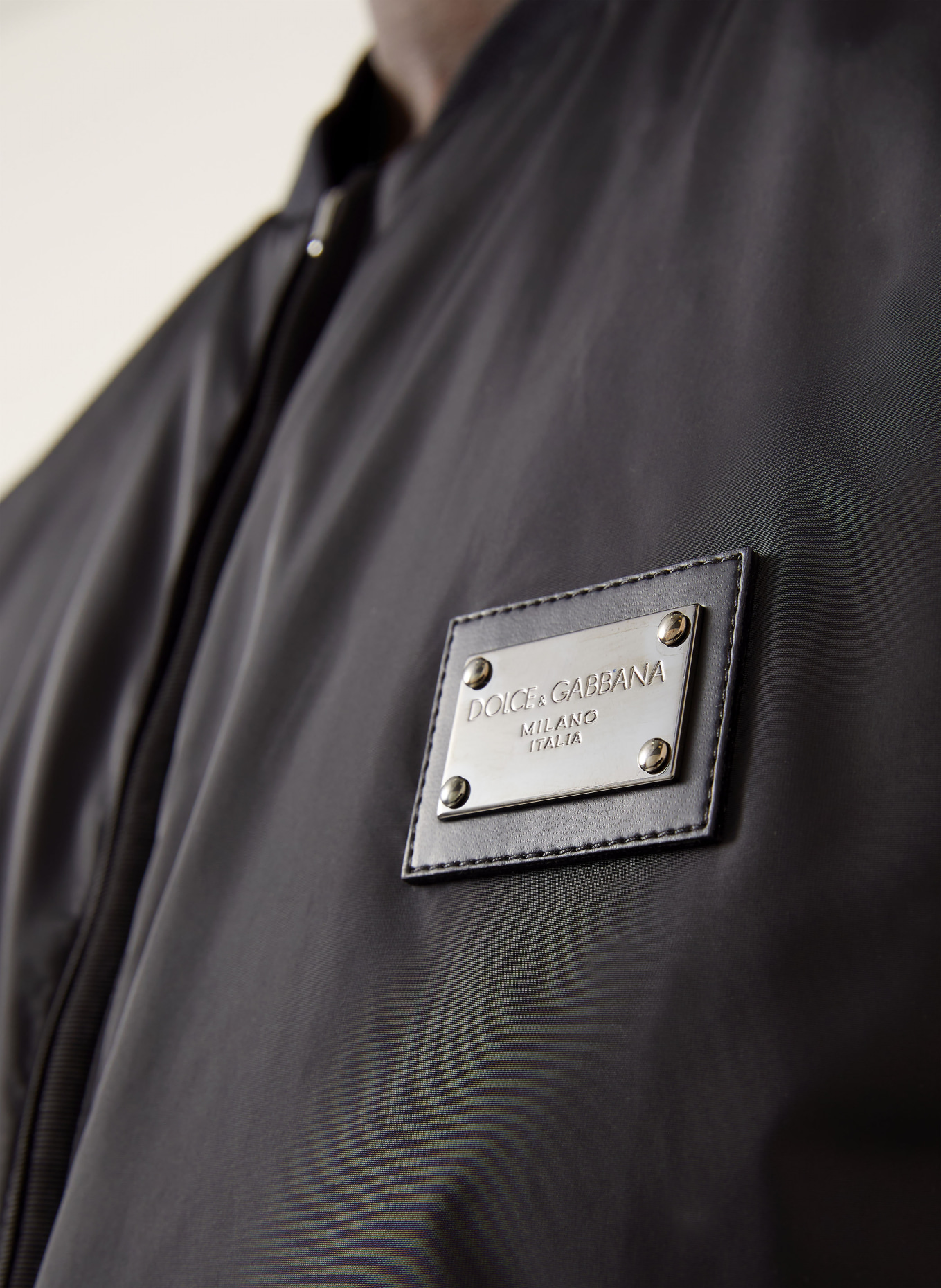 DOLCE & GABBANA Bomber jacket: BLACK