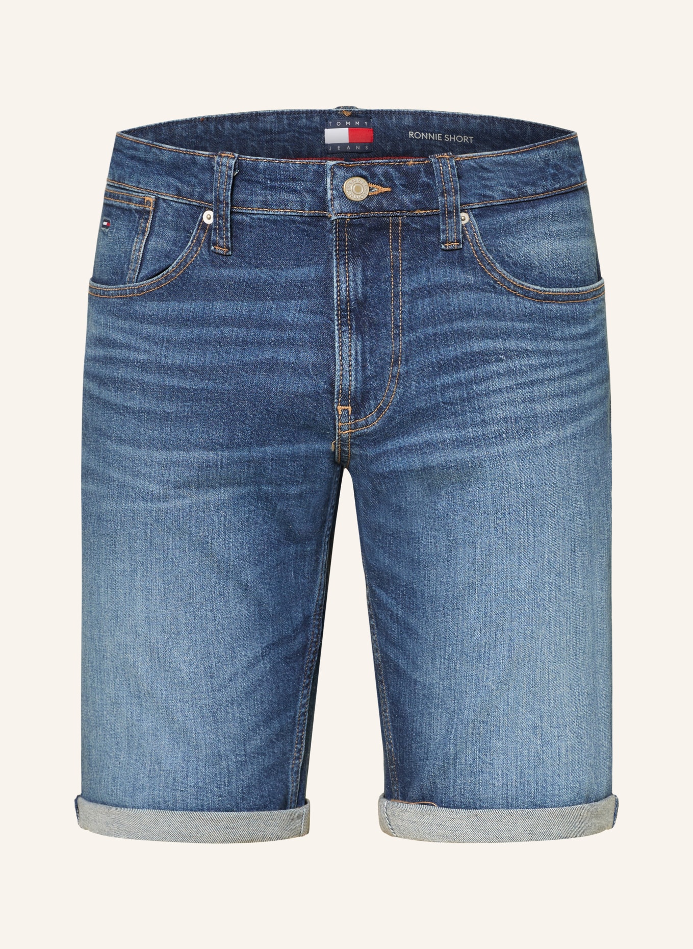 TOMMY JEANS Jeansshorts RONNIE: 1BK Denim Dark