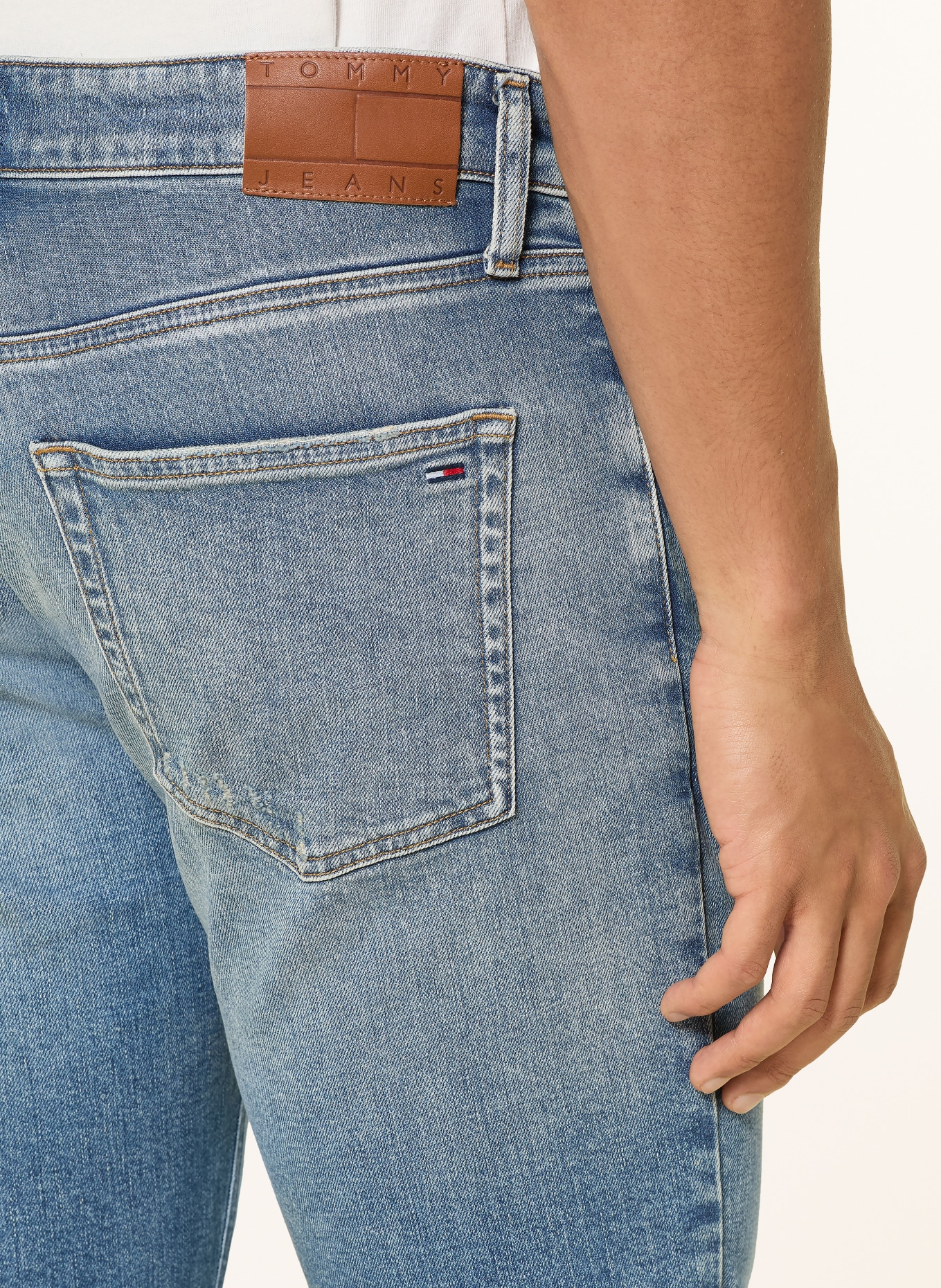 TOMMY JEANS Jeans SCANTON Slim Fit: 1A5 Denim Medium