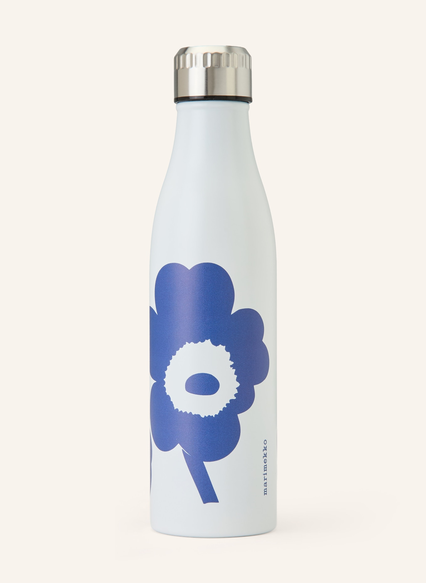 marimekko Insulated bottle: WHITE / SILVER / DARK BLUE