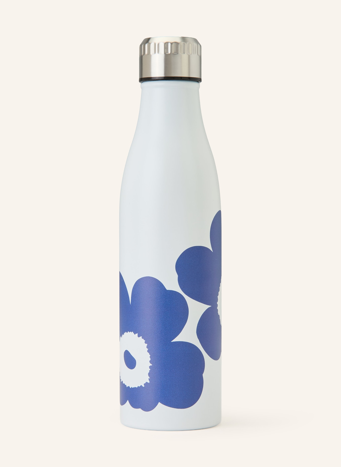 marimekko Insulated bottle: WHITE / SILVER / DARK BLUE