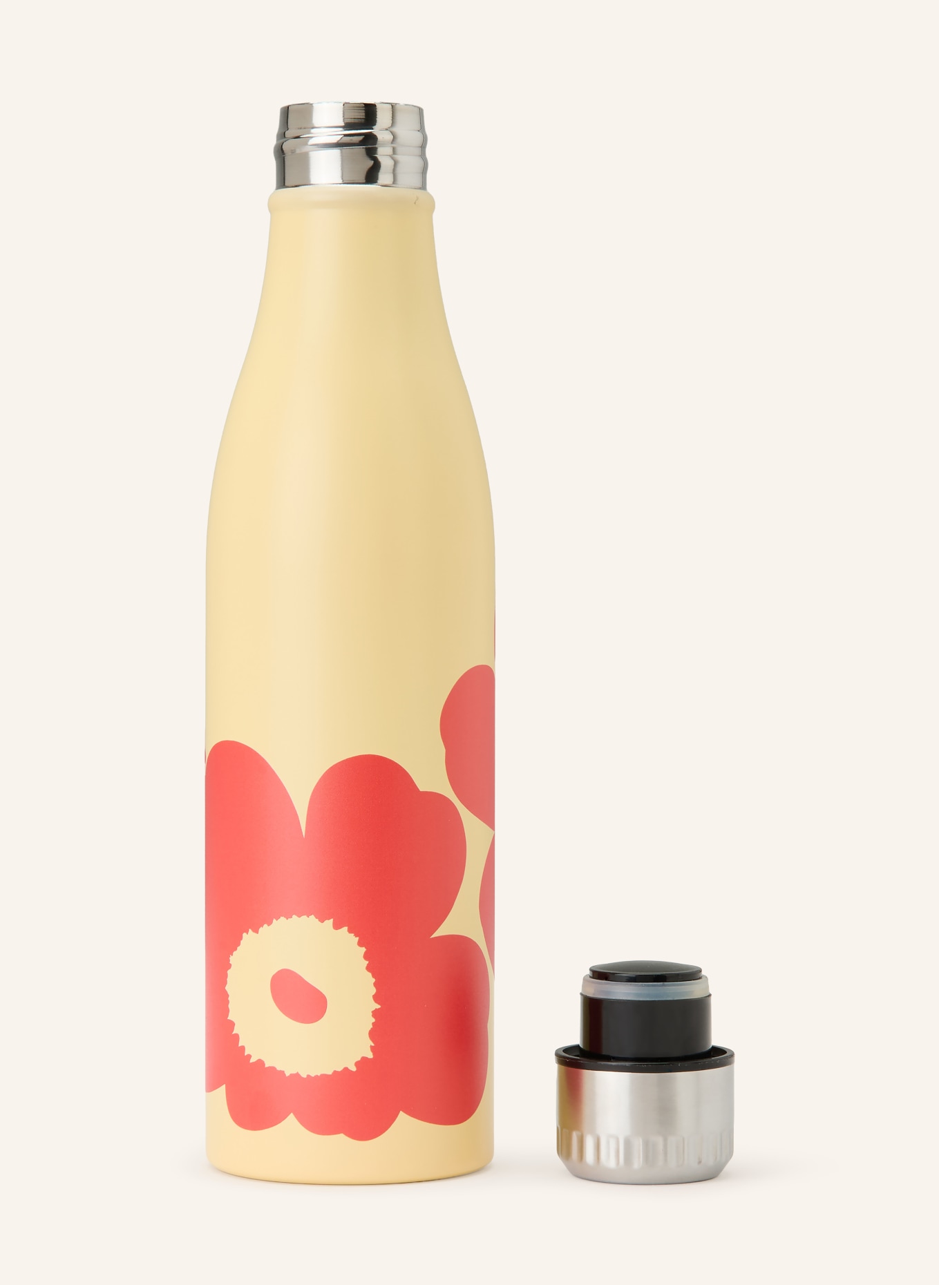 marimekko Insulated bottle: YELLOW / SILVER / ORANGE
