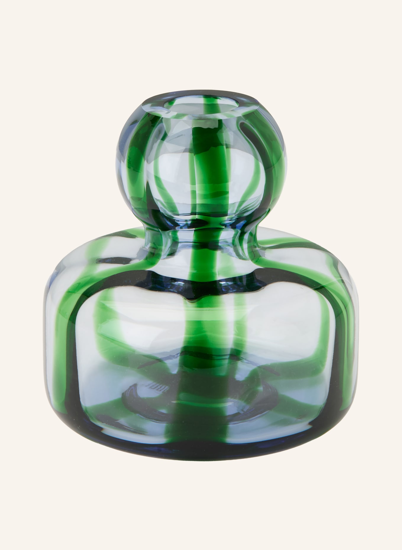 marimekko Vase FLOWER: BLEU CLAIR / VERT