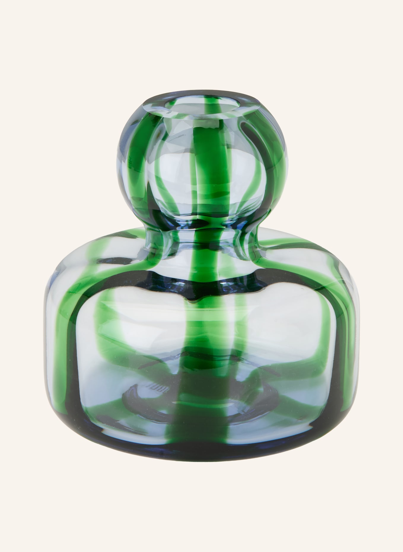 marimekko Vase FLOWER: BLEU CLAIR / VERT