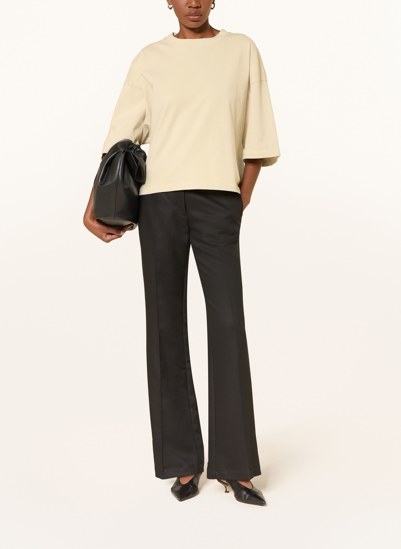 black palms T-Shirt HEAVY: HELLGRÜN