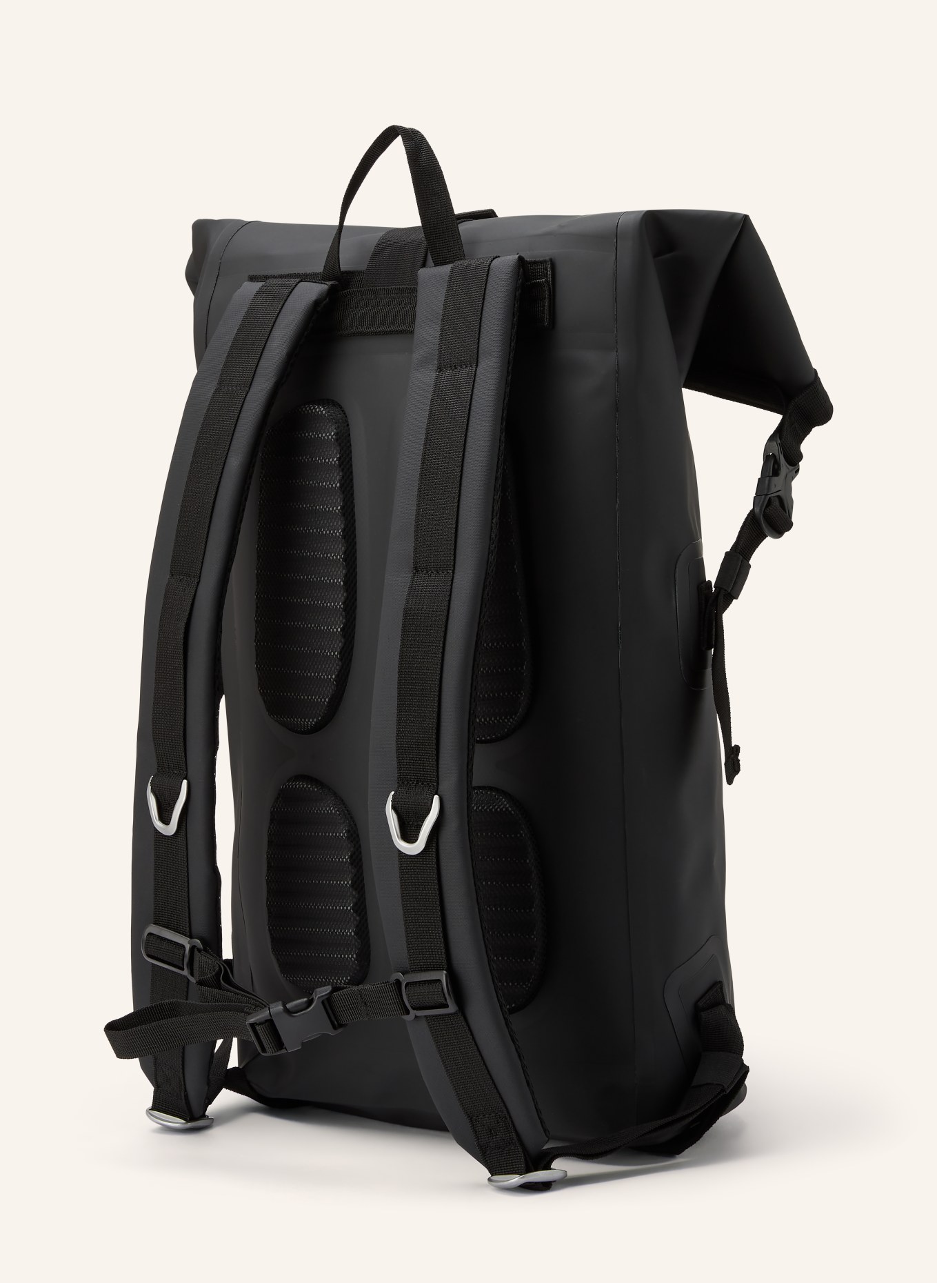 CAFÉ DU CYCLISTE Rucksack mit Laptop-Fach: SCHWARZ