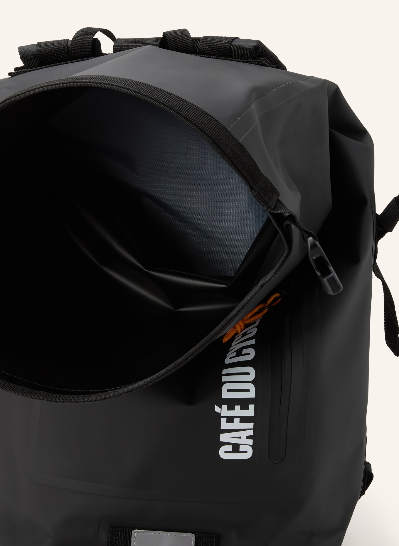 CAFÉ DU CYCLISTE Rucksack mit Laptop-Fach: SCHWARZ