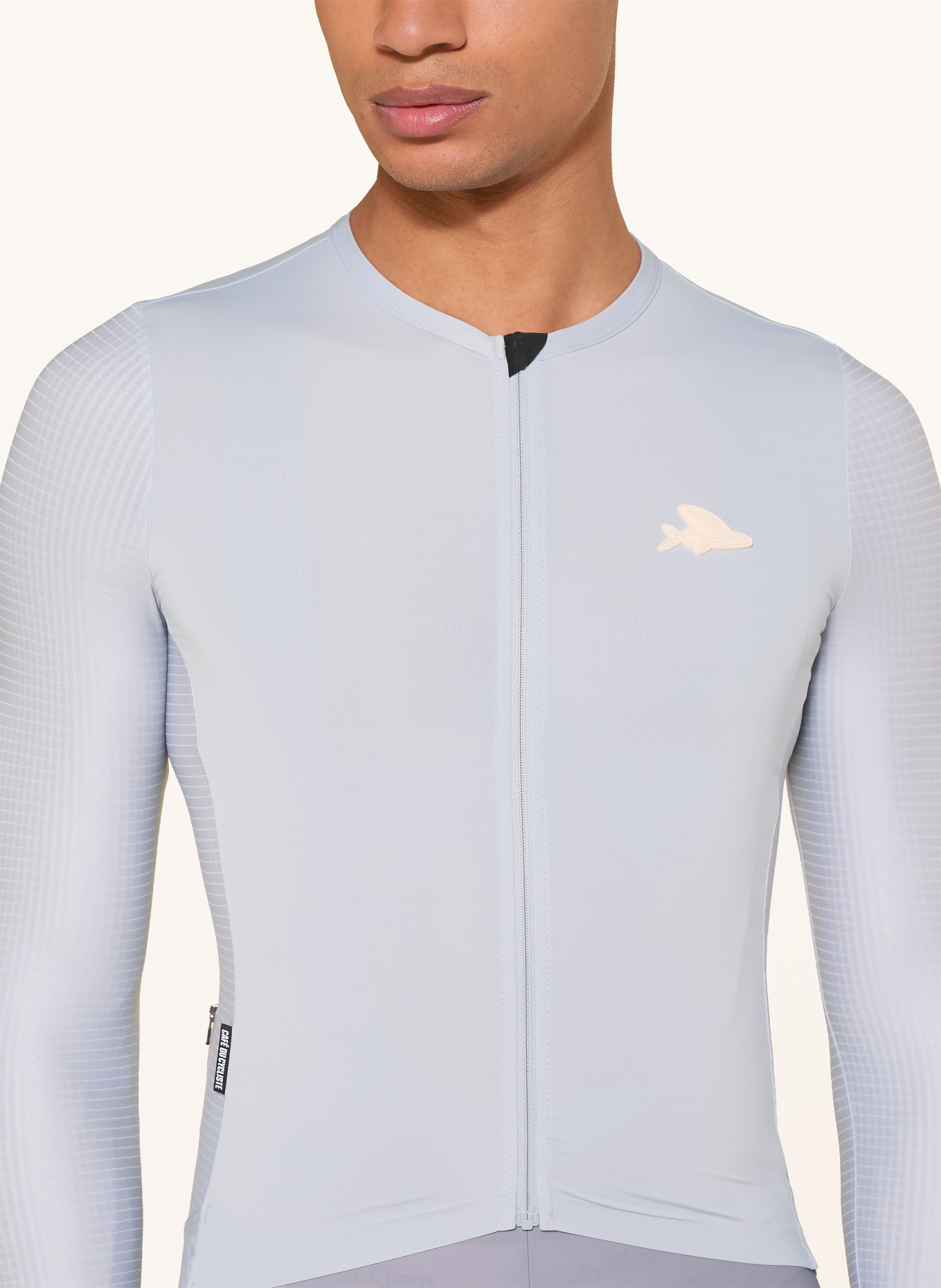 CAFÉ DU CYCLISTE Radtrikot ANDREA: BLAUGRAU