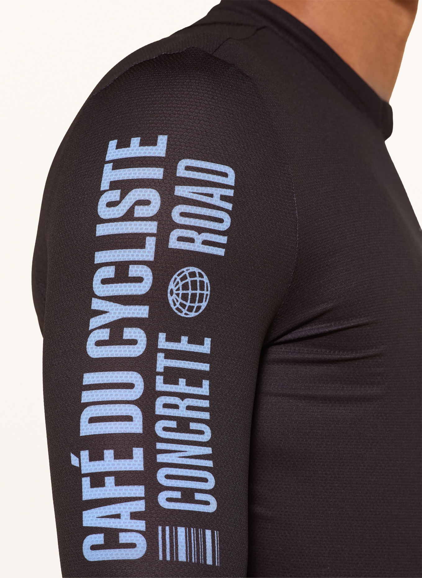 CAFÉ DU CYCLISTE Radtrikot SA CALOBRA: SCHWARZ / BLAU