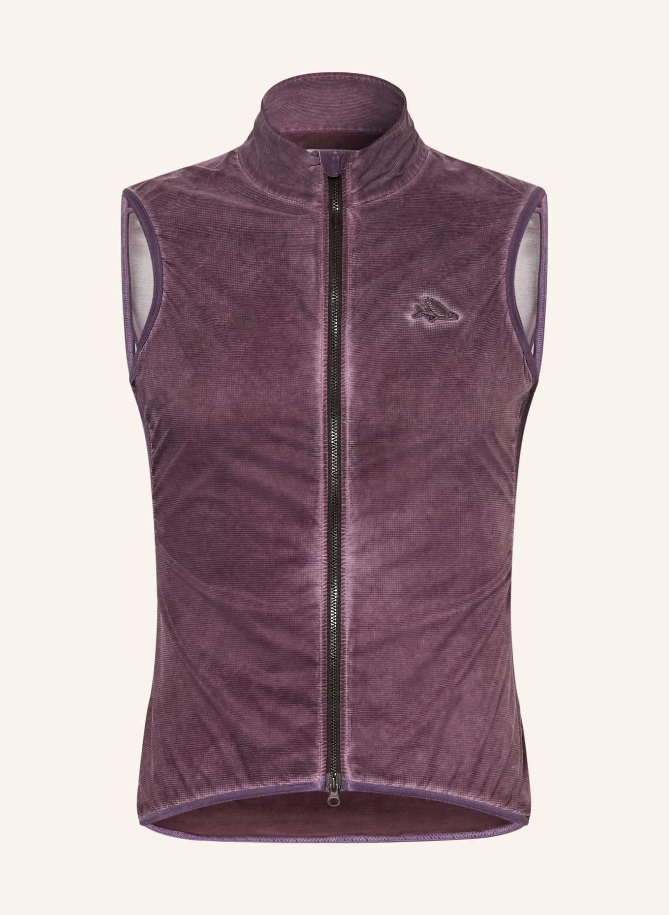 CAFÉ DU CYCLISTE Fietsvest EDITH: DONKERPAARS / WIT