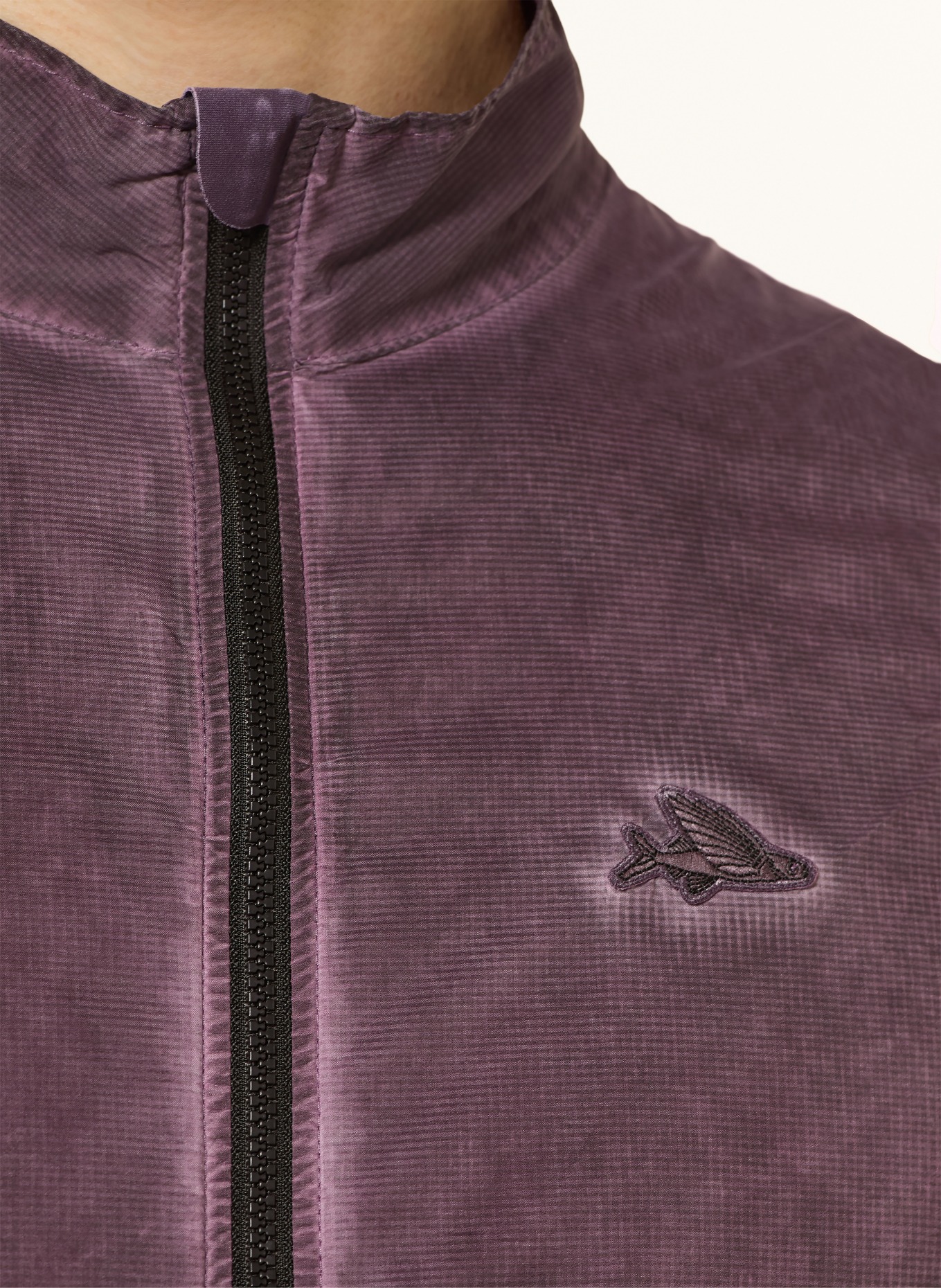 CAFÉ DU CYCLISTE Fietsvest EDITH: DONKERPAARS / WIT