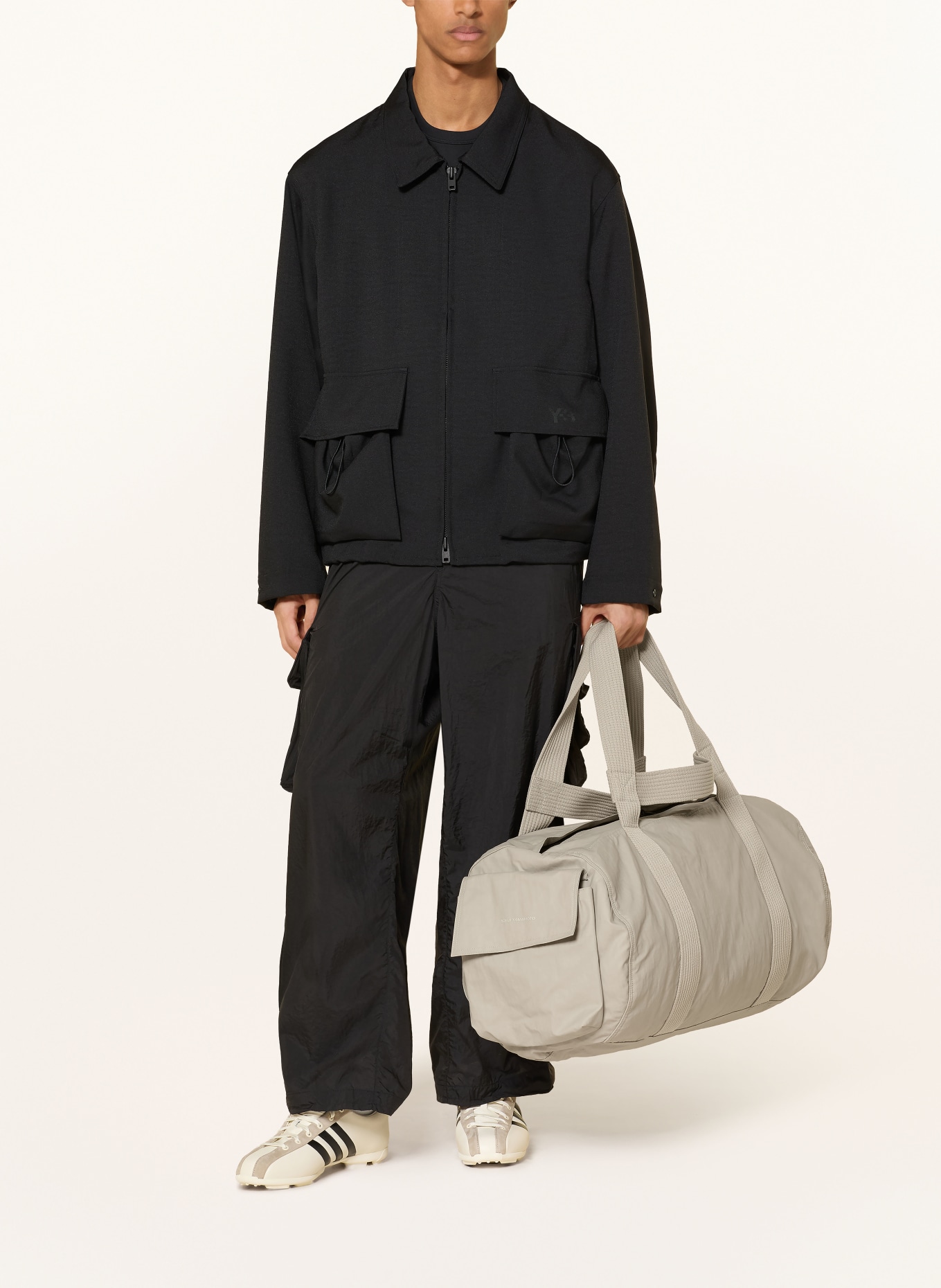 Y-3 Gym bag: LIGHT BROWN