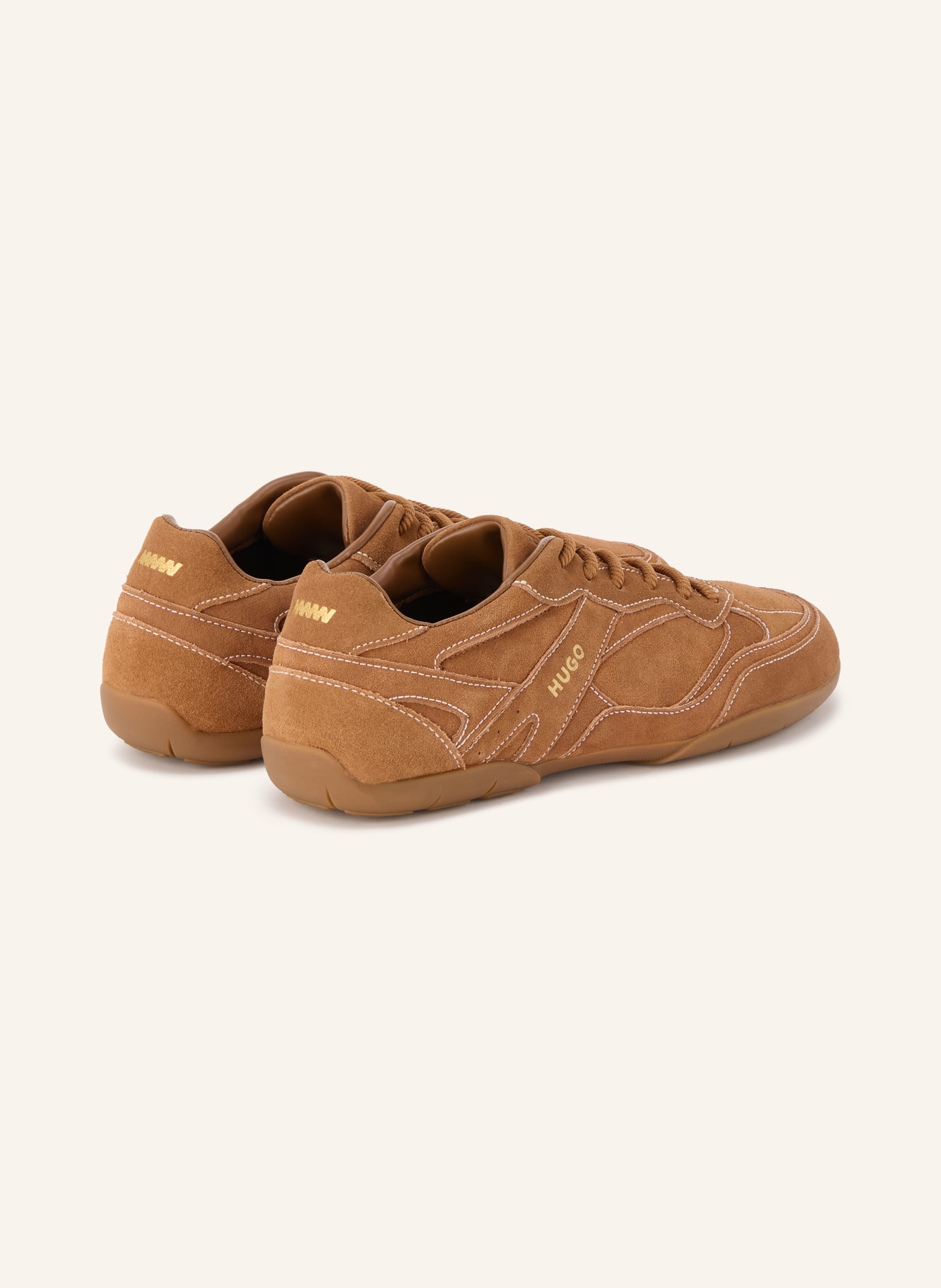 HUGO KEESTON Sneakers: BROWN
