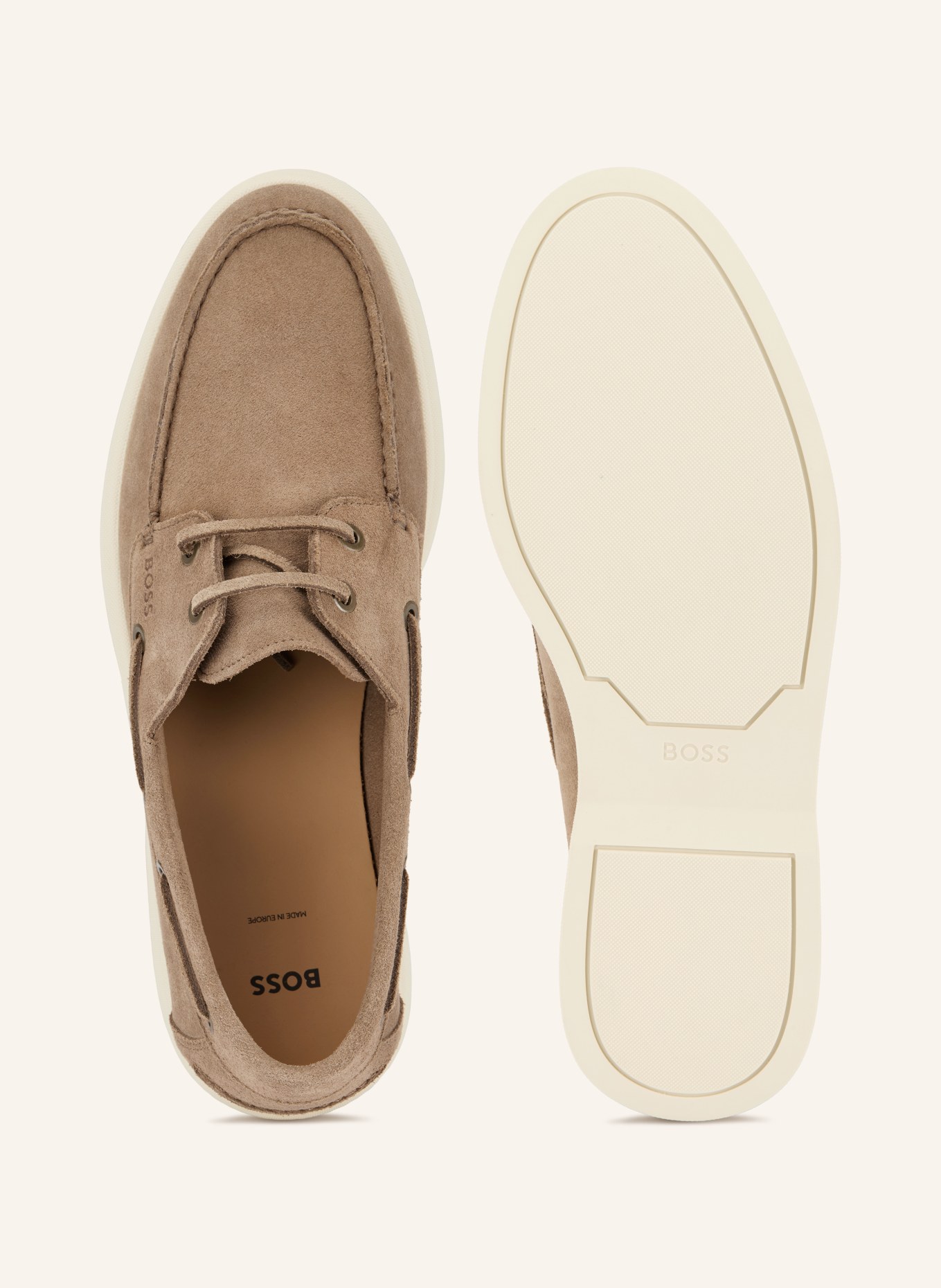 BOSS Bootsschuhe SIENNE: TAUPE