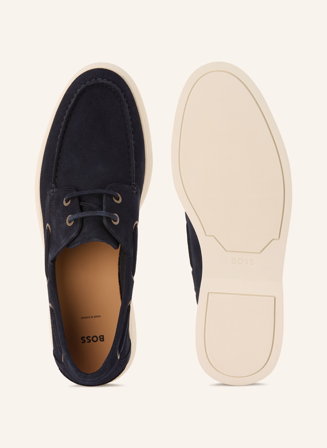 BOSS Bootsschuhe SIENNE: DUNKELBLAU