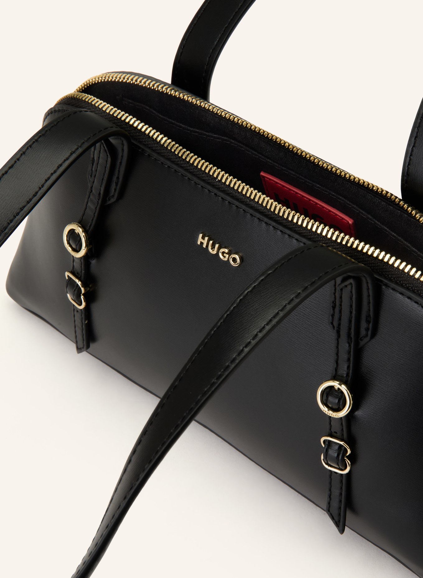 HUGO Torba na ramię SYNDRA DUFFLE: CZARNY