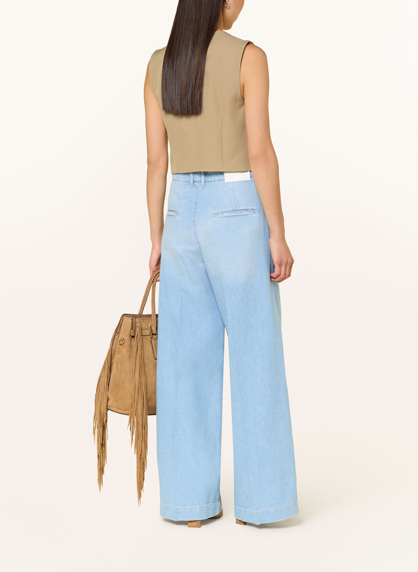 Y.A.S. Blazerweste: CAMEL