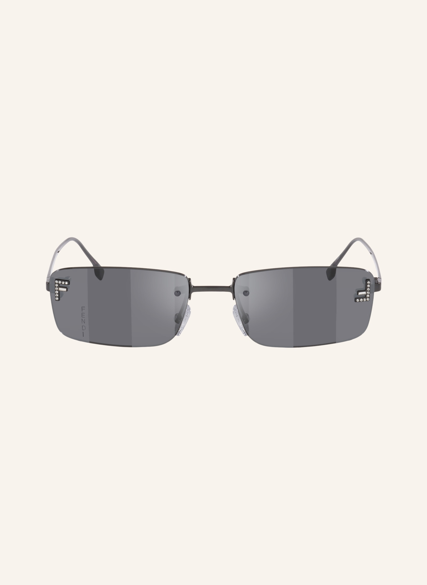FENDI Sonnenbrille FN000822: SILBER/ GRAU VERSPIEGELT