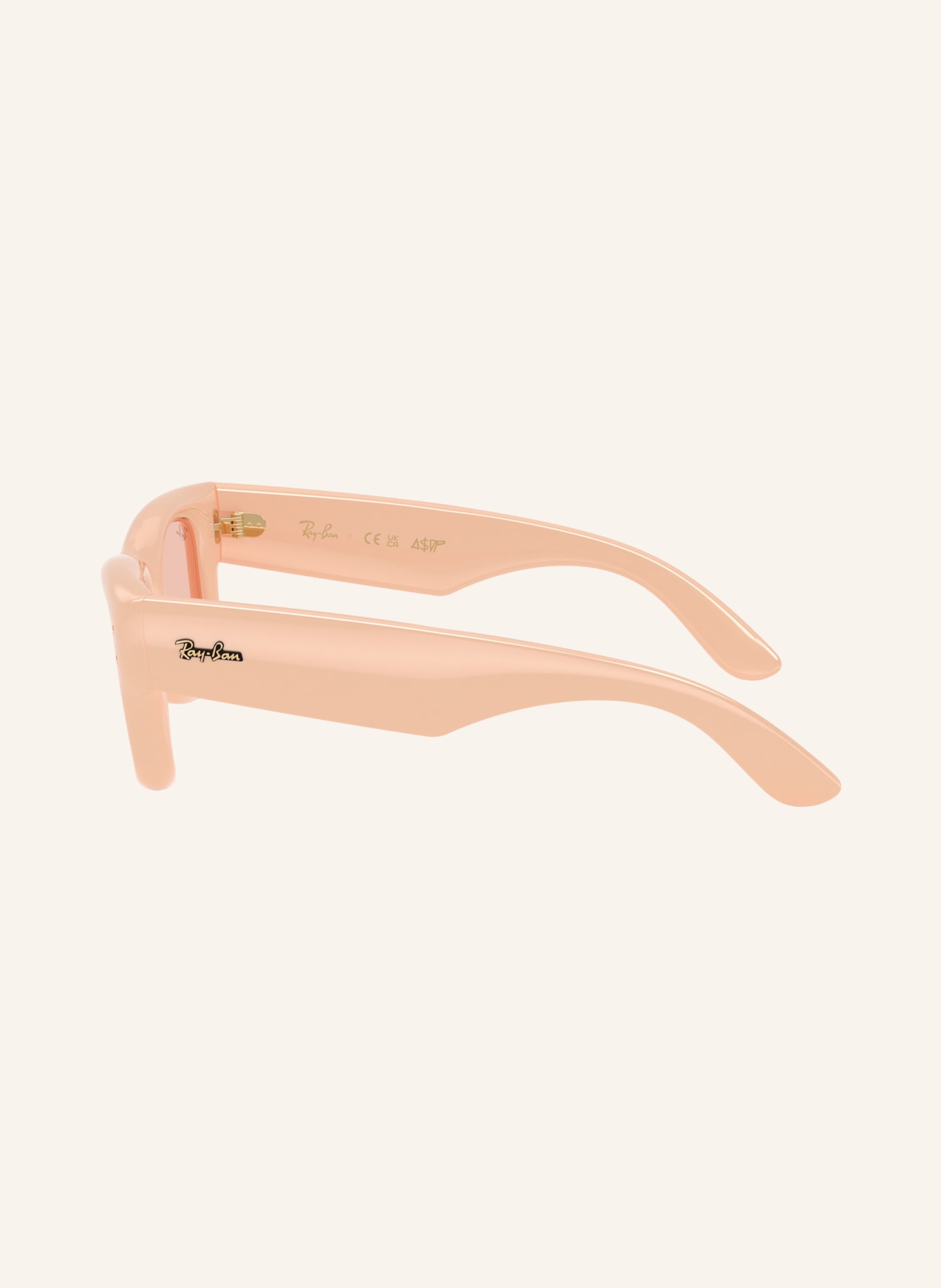 Ray-Ban Zonnebril RB4940: CRÈME/ ROZE