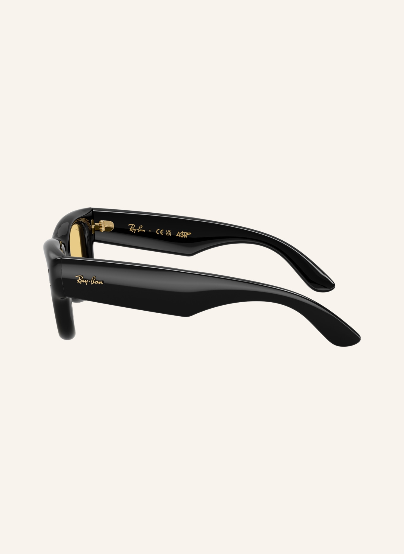 Ray-Ban Lunettes de soleil RB4940: NOIR/JAUNE