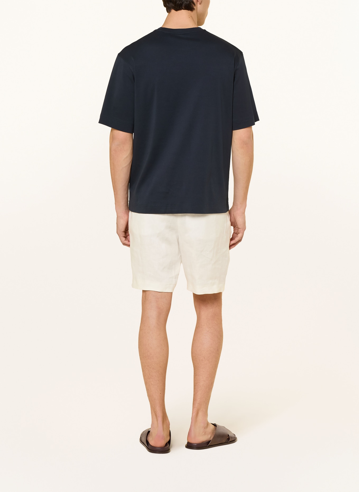 PROFUOMO Tričko: TMAVĚ MODRÁ